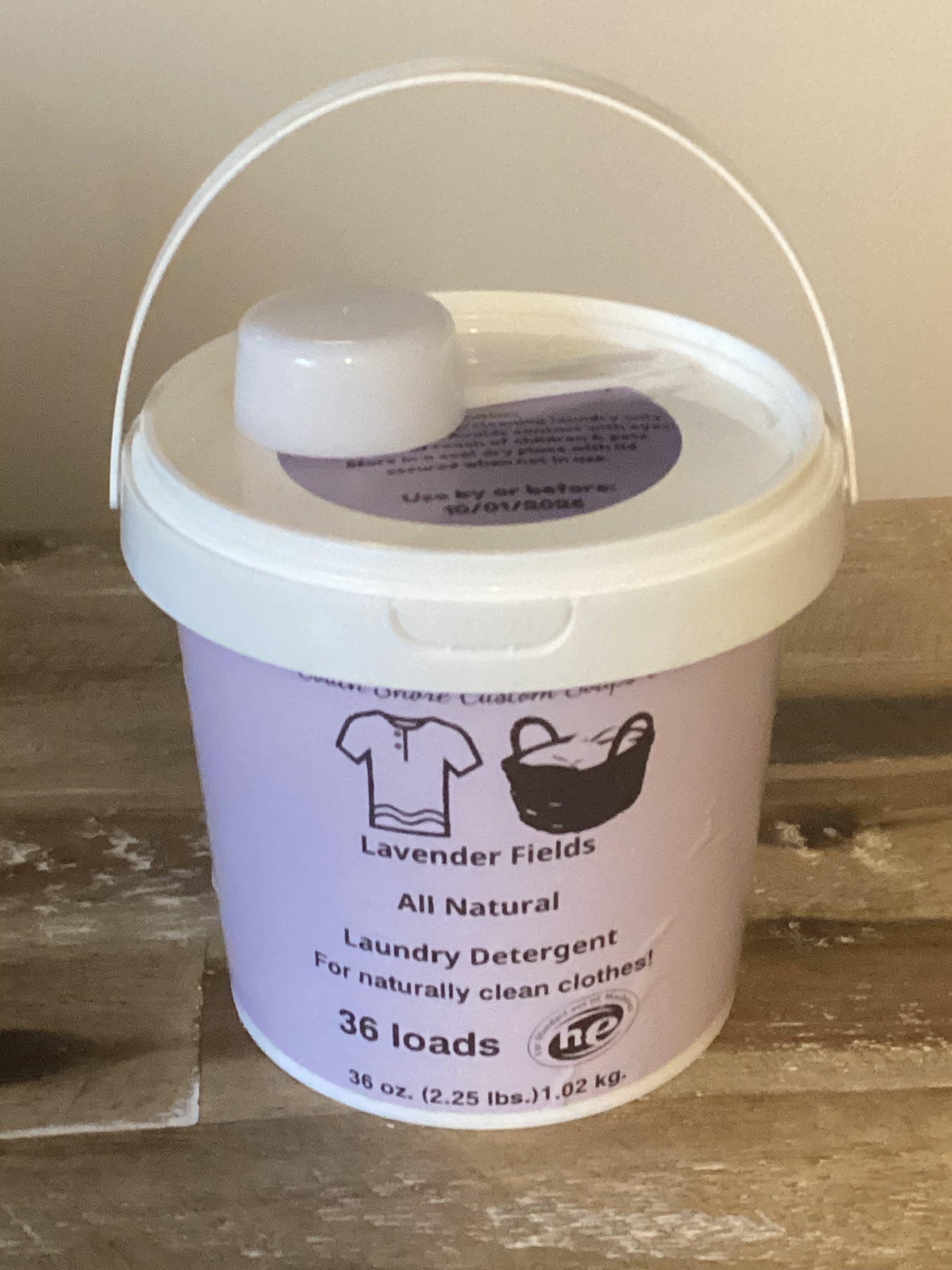 Lavender Fields All Natural Laundry Detergent