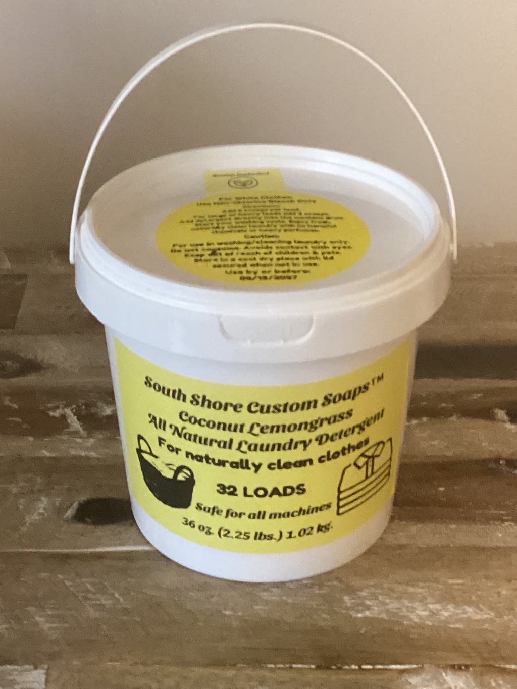 Coconut Lemongrass All Natural Laundry Detergent