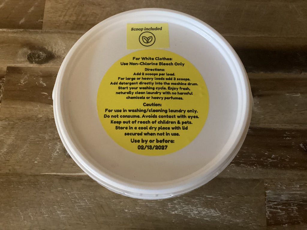 Coconut Lemongrass All Natural Laundry Detergent