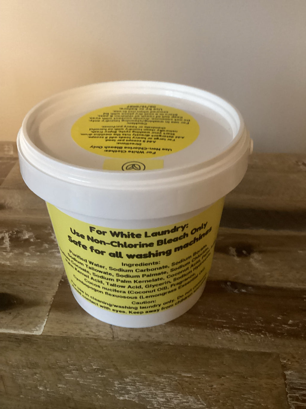 Coconut Lemongrass All Natural Laundry Detergent