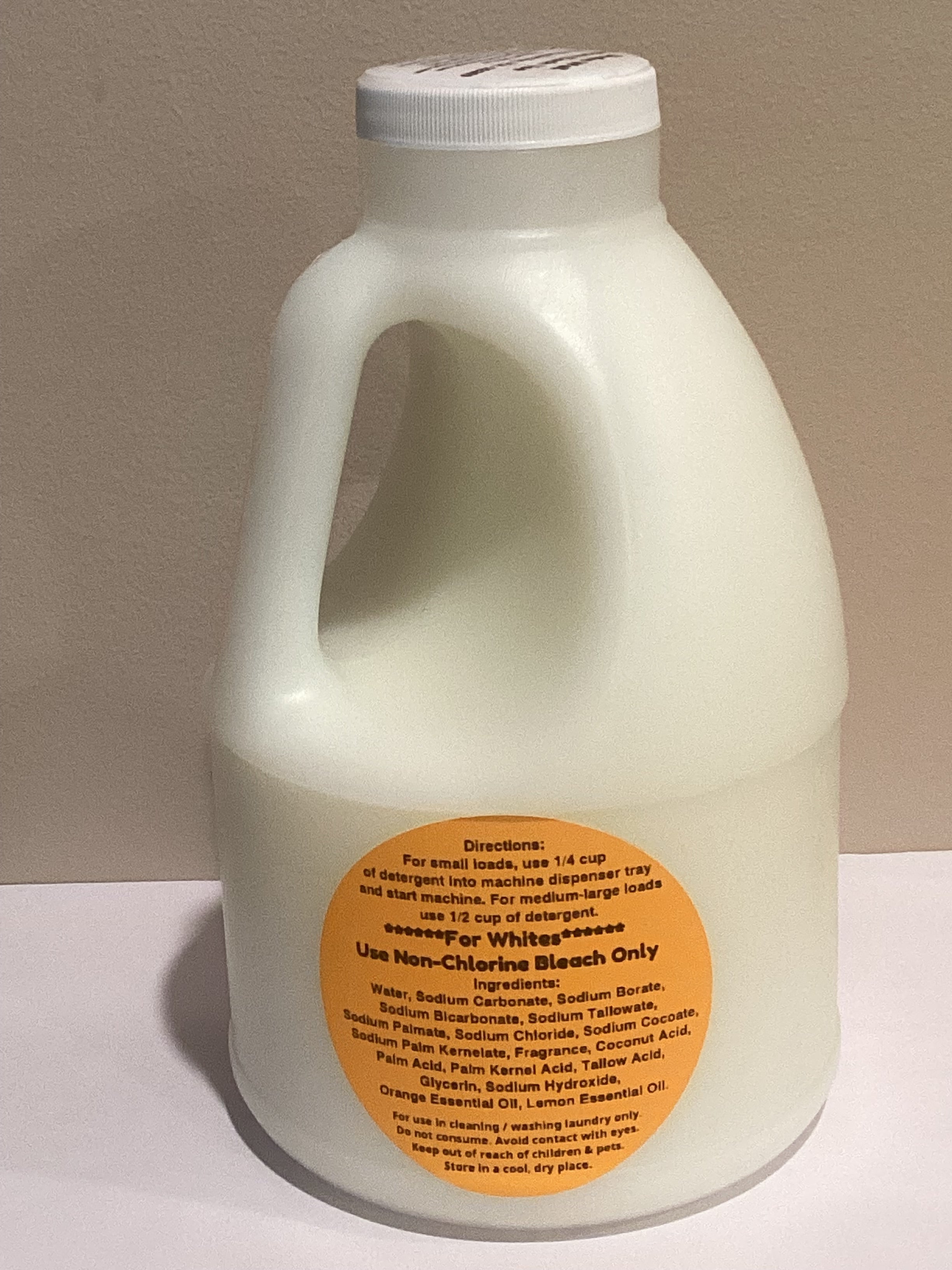 Summer Citrus Natural Liquid Laundry Detergent