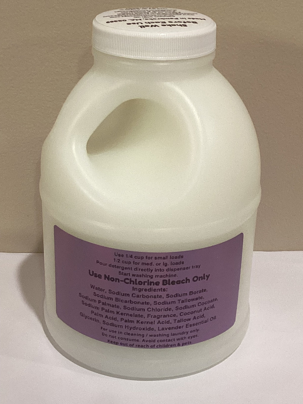 Lavender Breeze Small Batch Natural Liquid Laundry Detergent