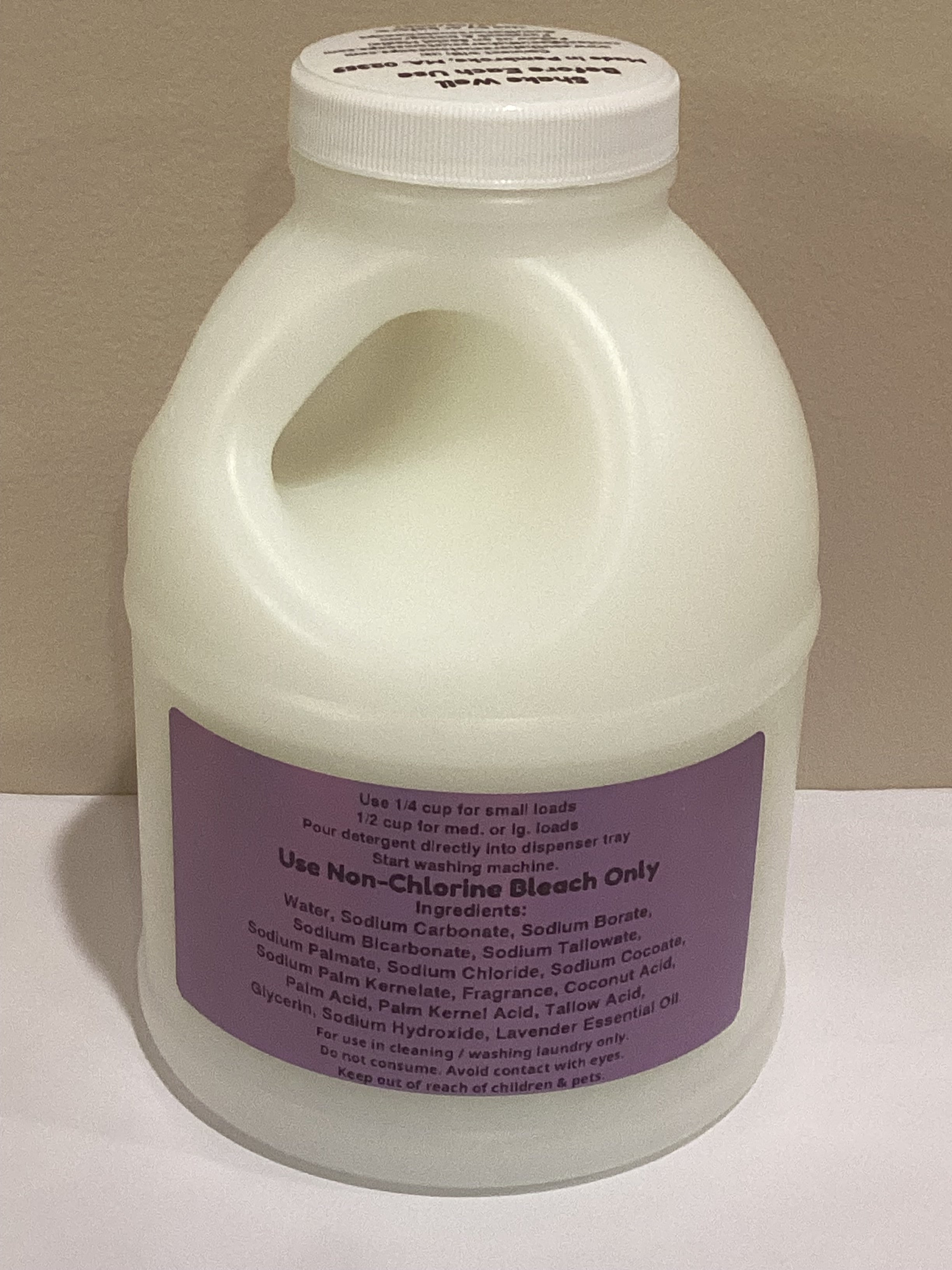 Lavender Breeze Small Batch Natural Liquid Laundry Detergent
