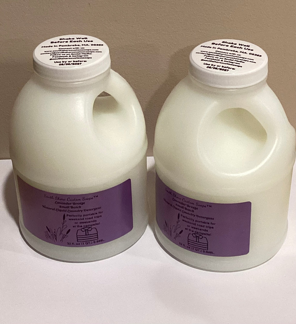 Lavender Breeze Small Batch Natural Liquid Laundry Detergent
