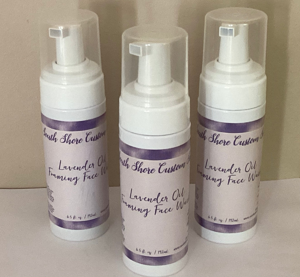 Lavender Oil Foaming Face Wash