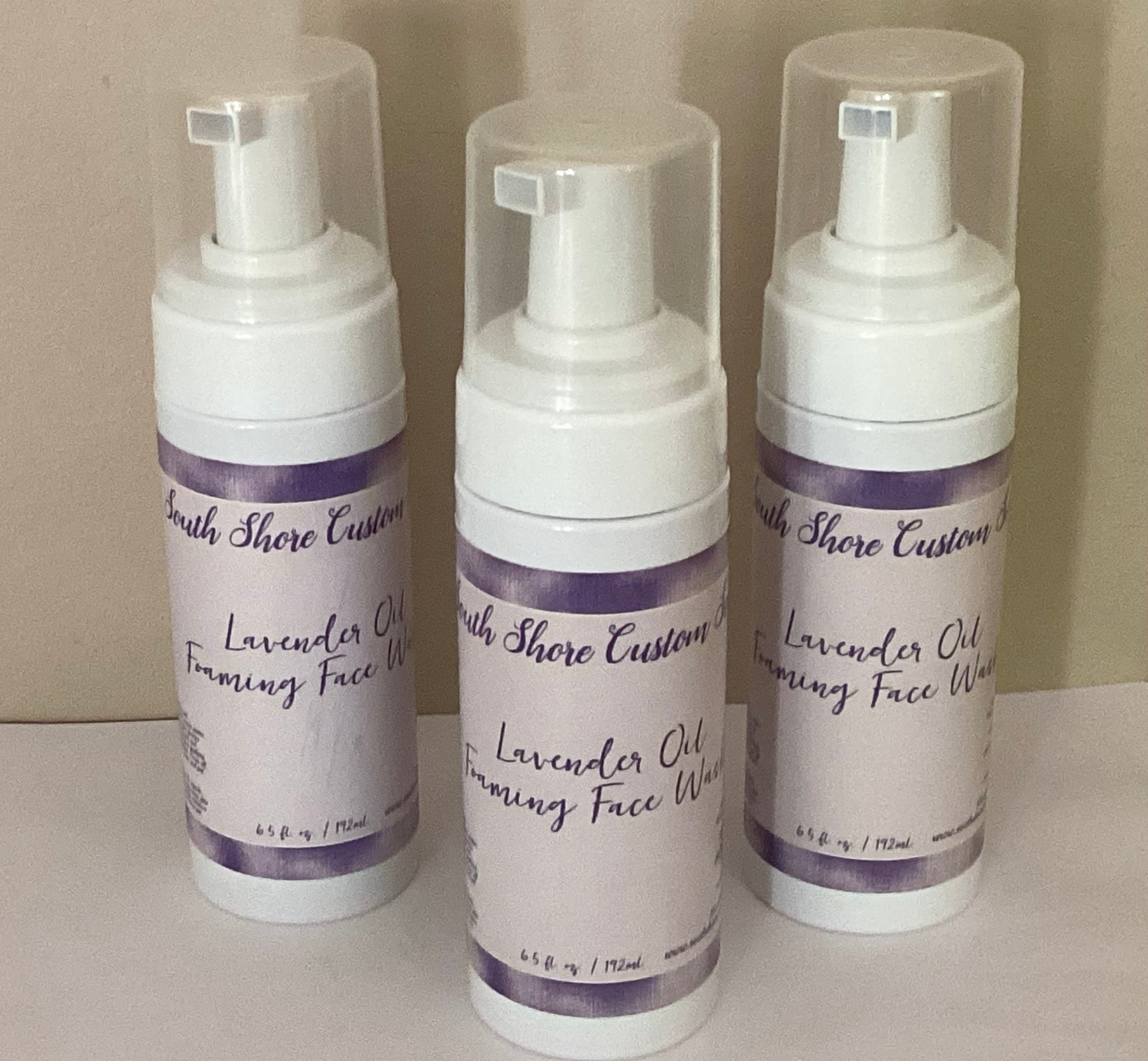 Lavender Oil Foaming Face Wash
