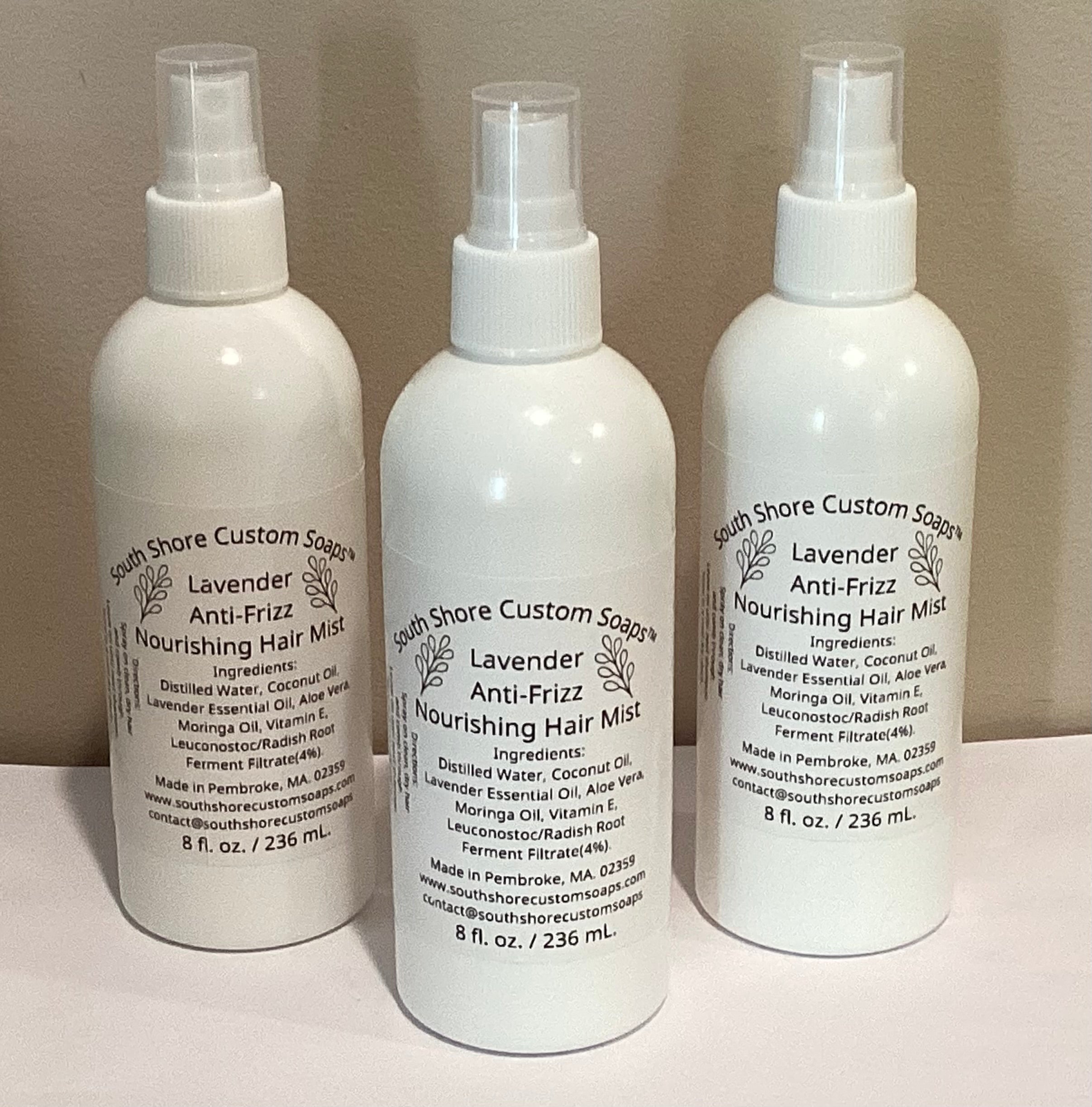 Lavender Anti-Frizz Nourishing Hair Mist