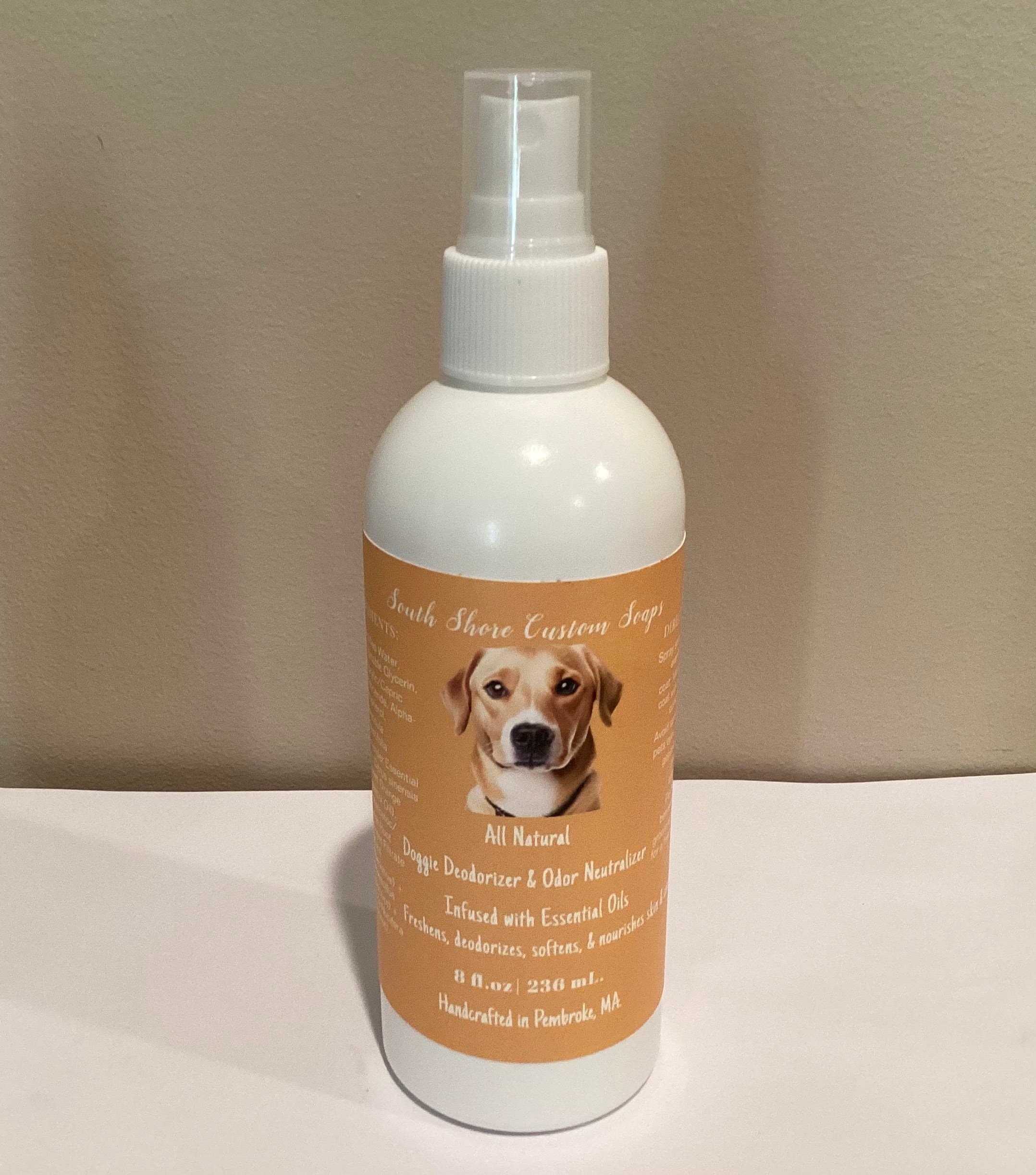 All Natural Doggie Deodorizer & Odor Neutralizer