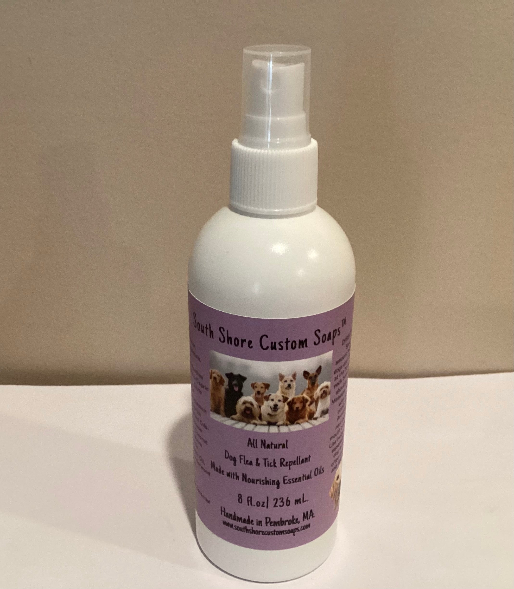 All Natural Dog Flea & Tick Repellant Made with Nourishing Essential Oils