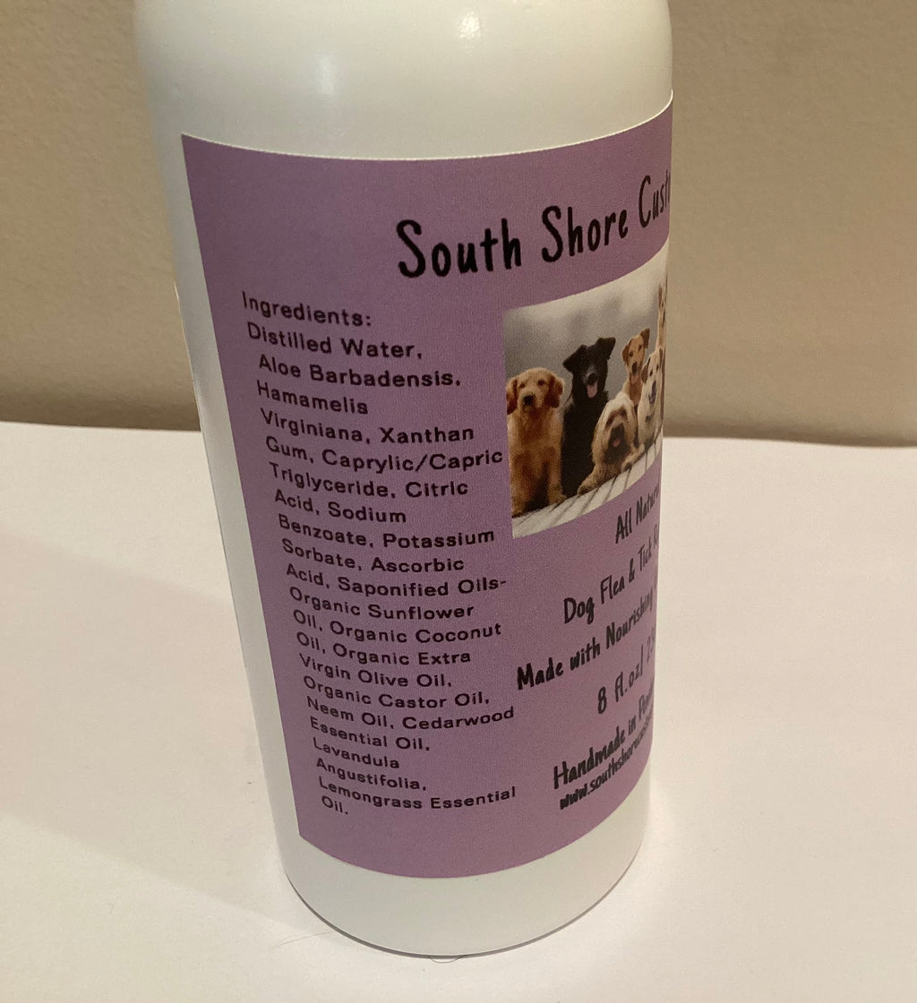 All Natural Dog Flea & Tick Repellant Made with Nourishing Essential Oils