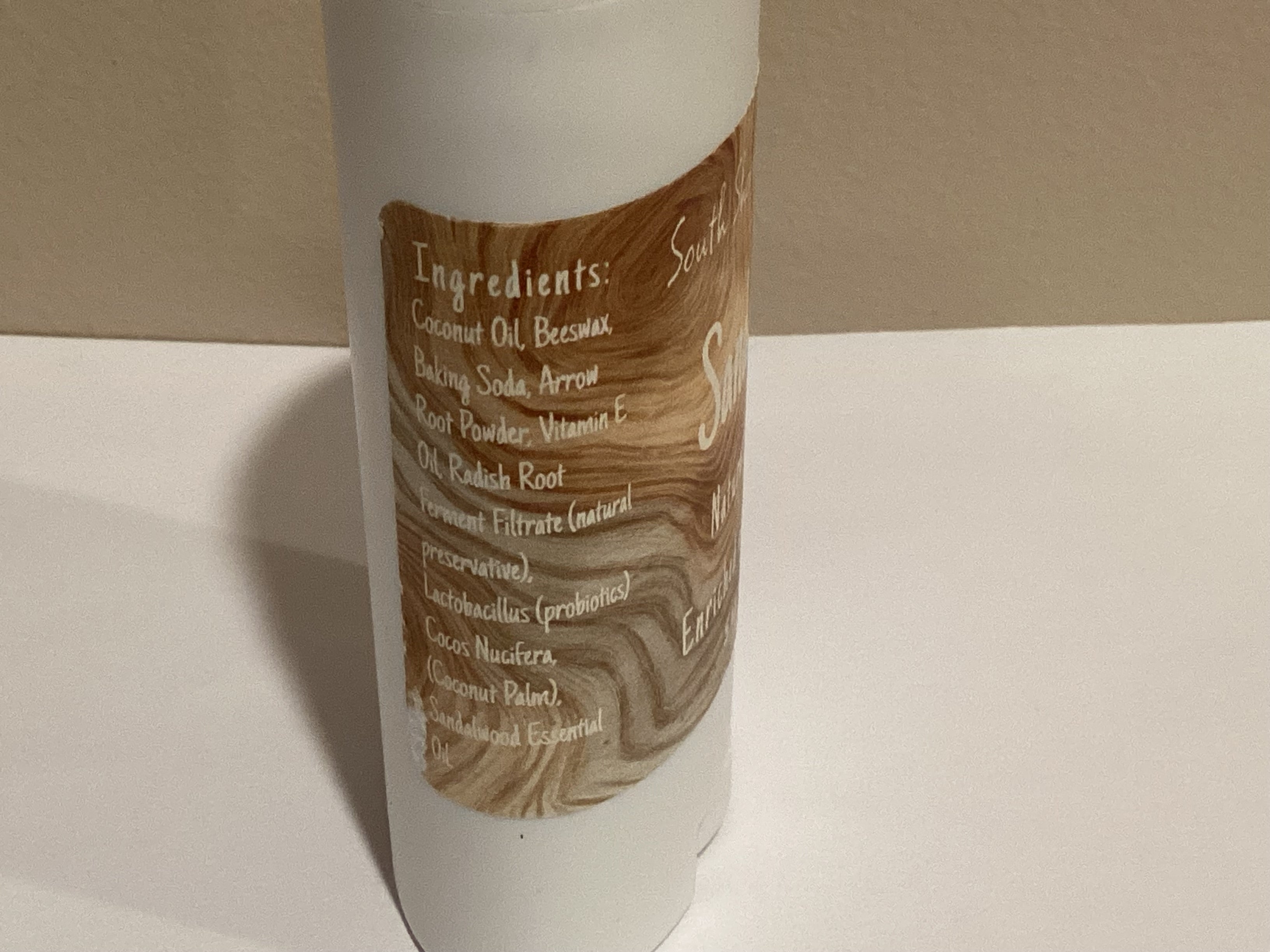 Sandalwood Natural Deodorant