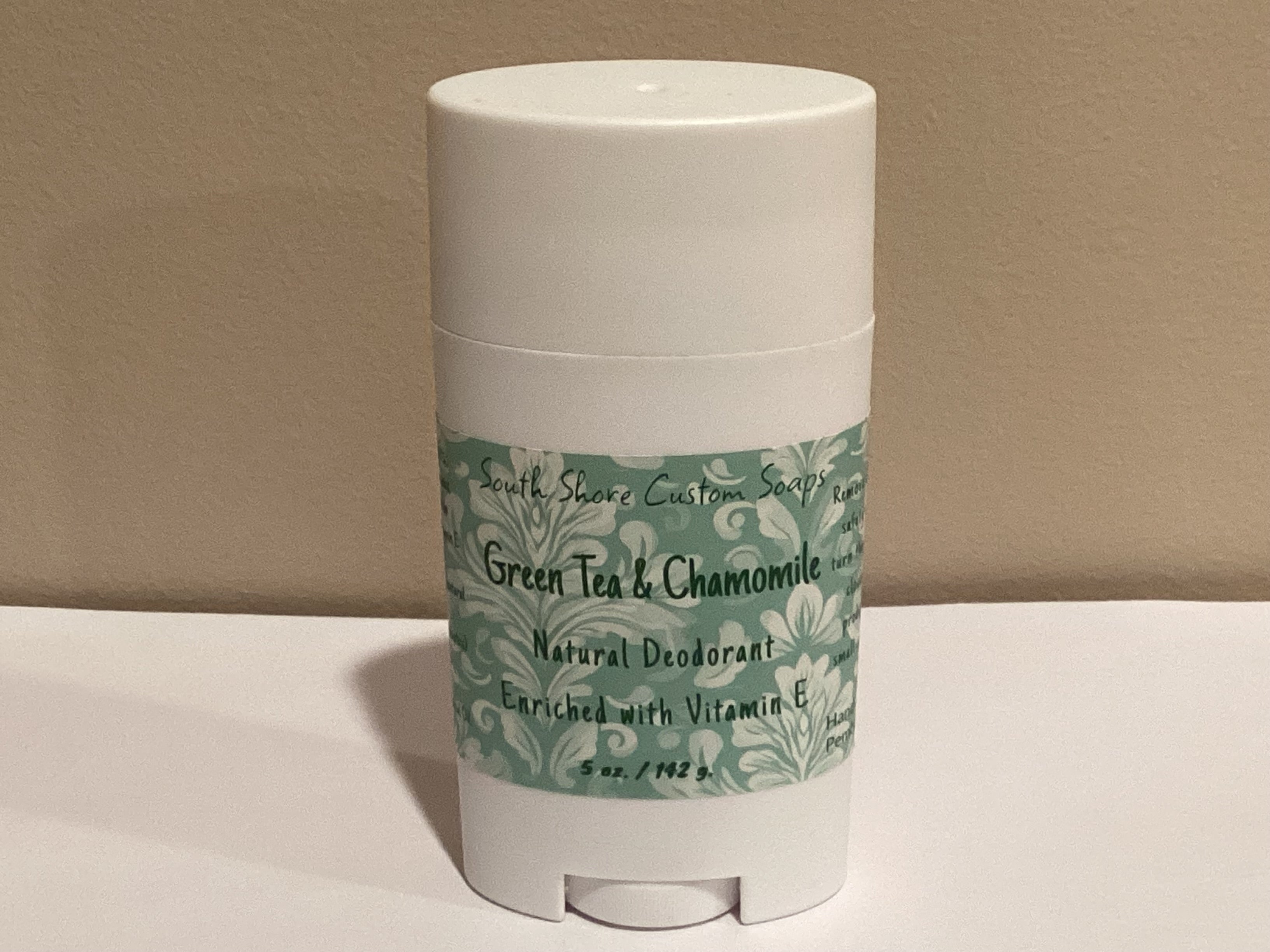Green Tea & Chamomile Natural Deodorant