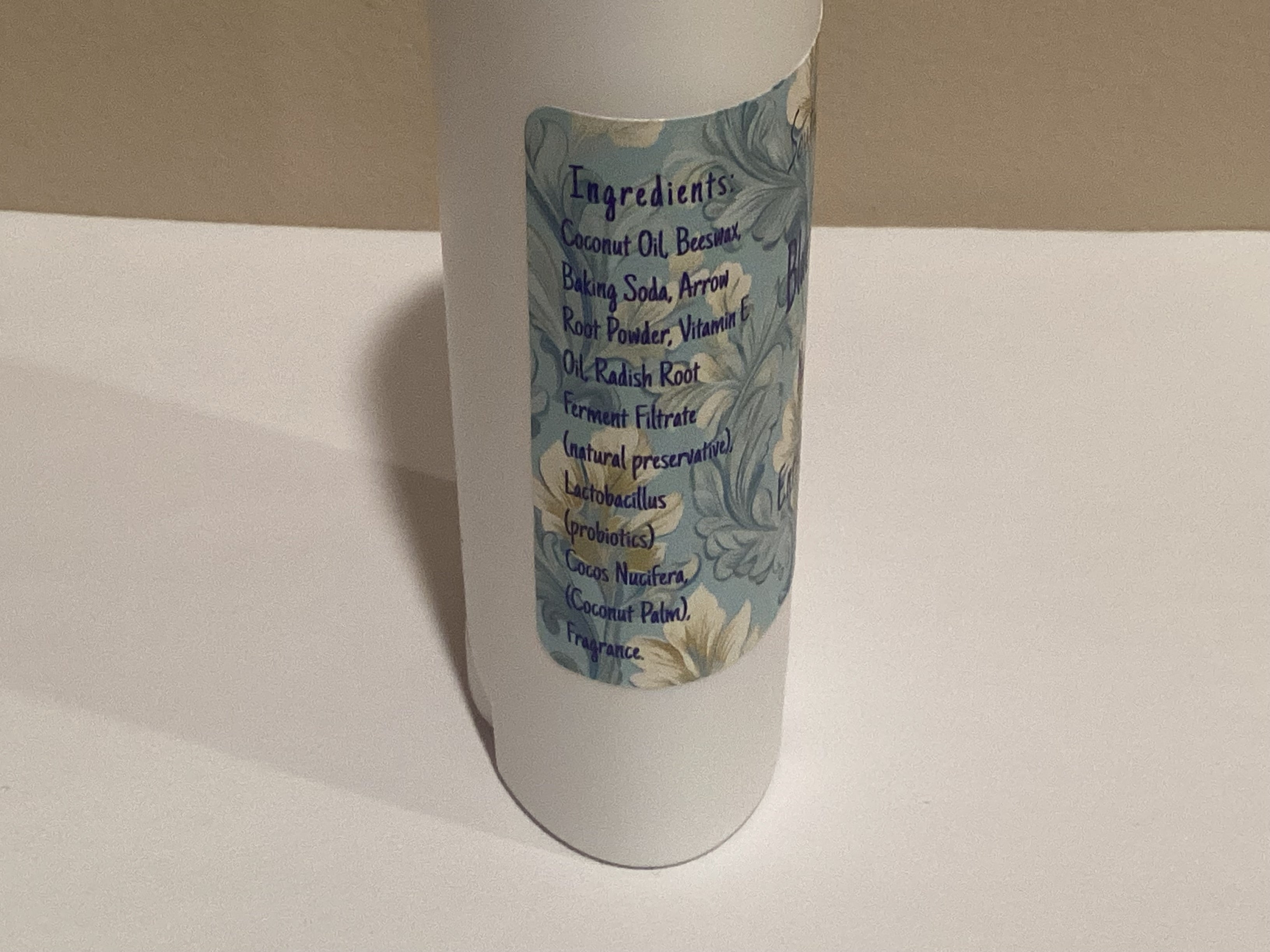 Blue Sage & Lemongrass Natural Deodorant