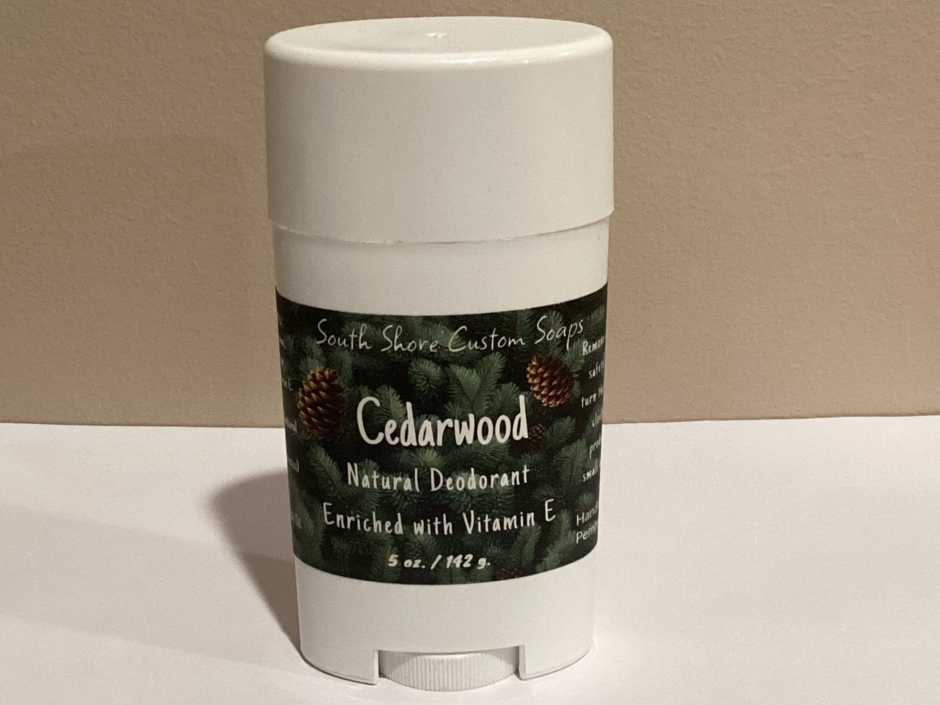 Cedarwood Natural Deodorant