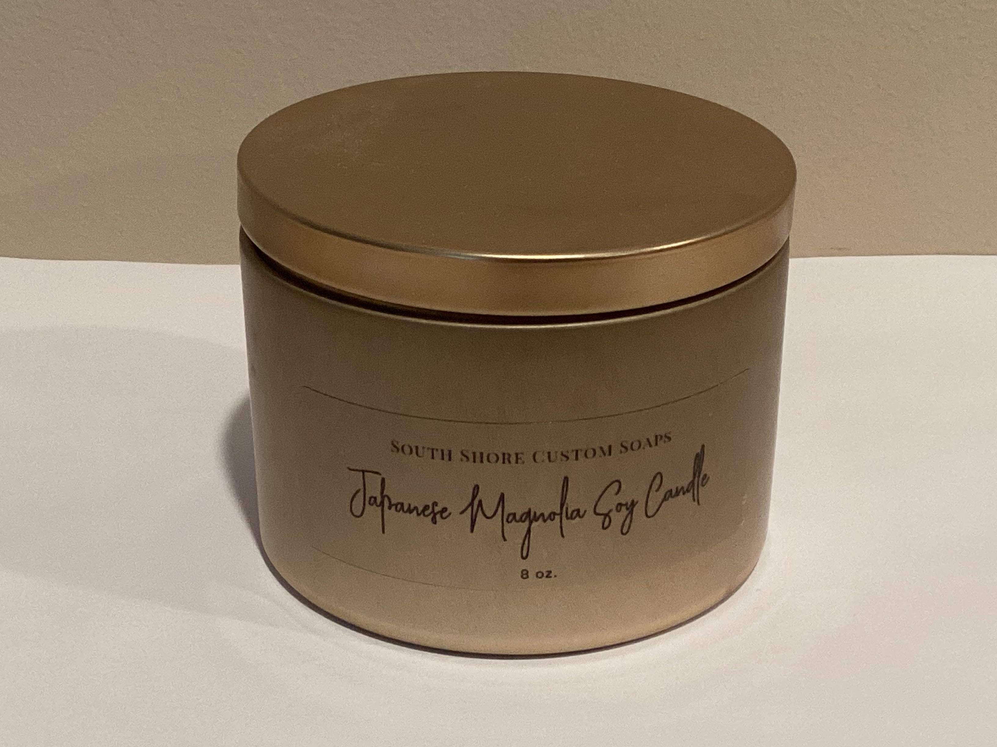 Japanese Magnolia Scented Soy Candle