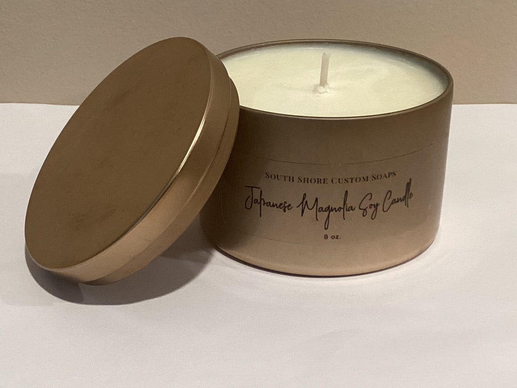 Japanese Magnolia Scented Soy Candle