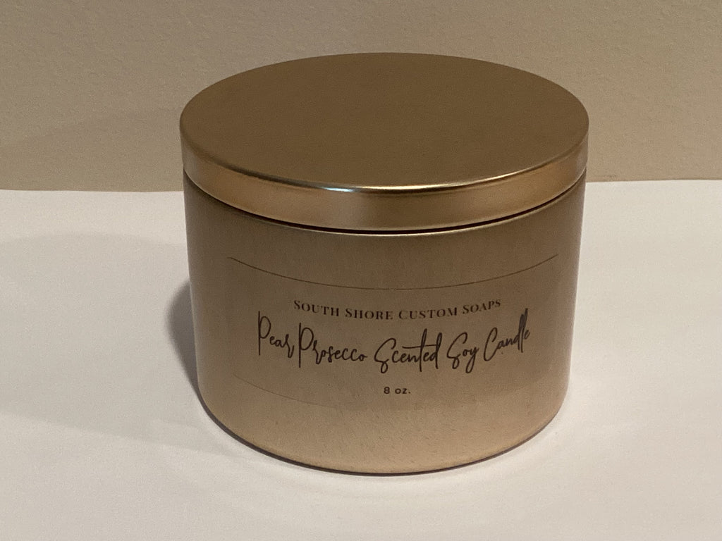 Pear Prosecco Scented Soy Candle