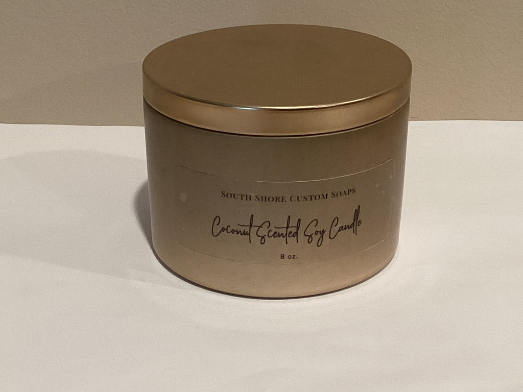Coconut Scented Soy Candle