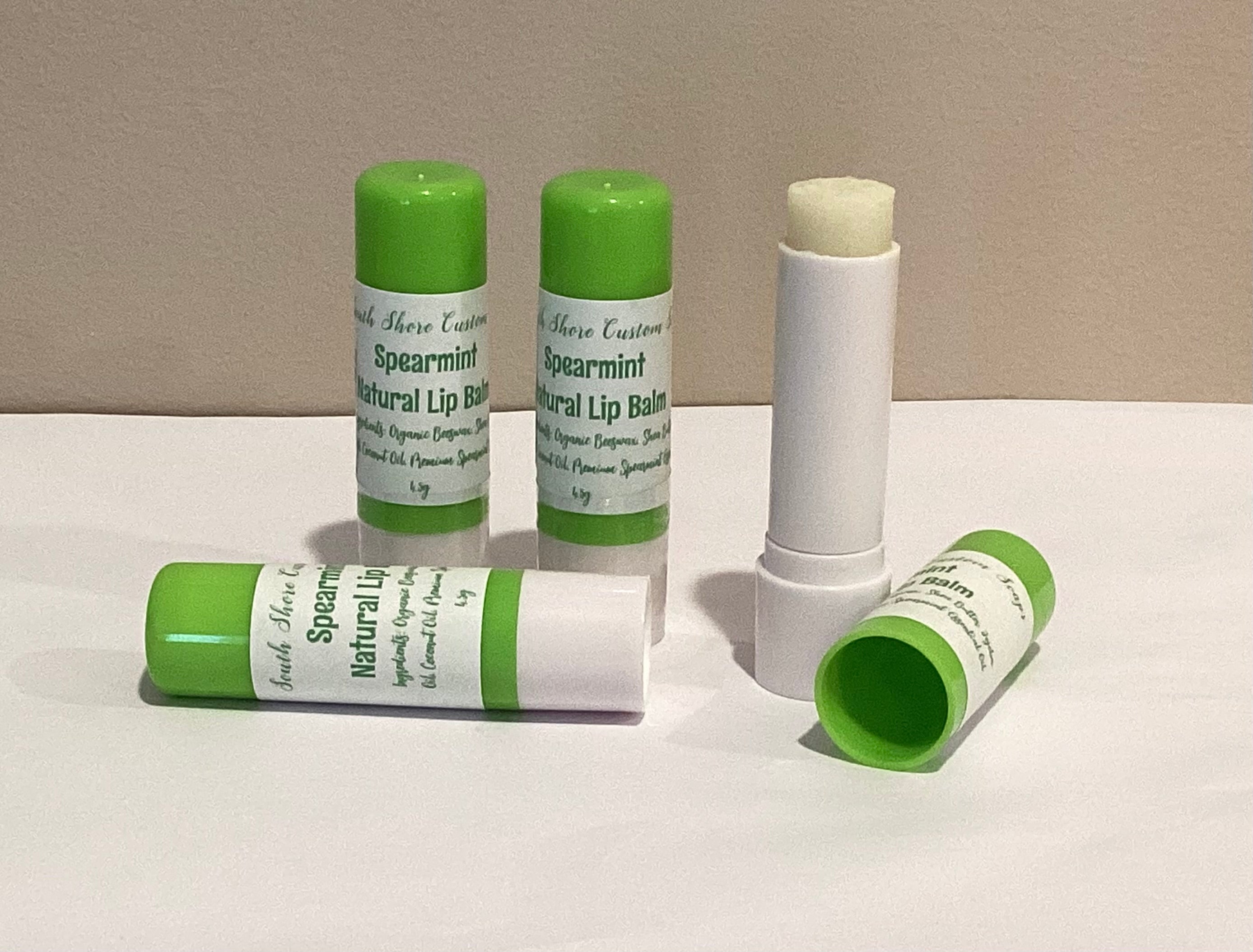 Spearmint Natural Lip Balm