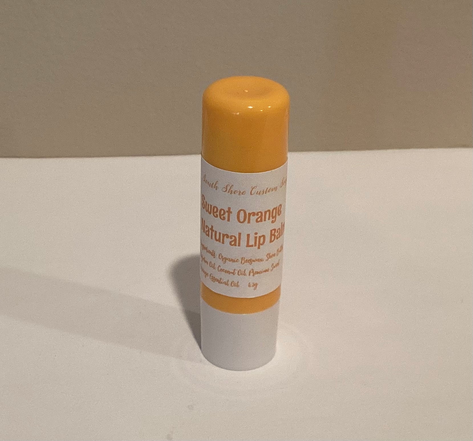 Sweet Orange Natural Lip Balm
