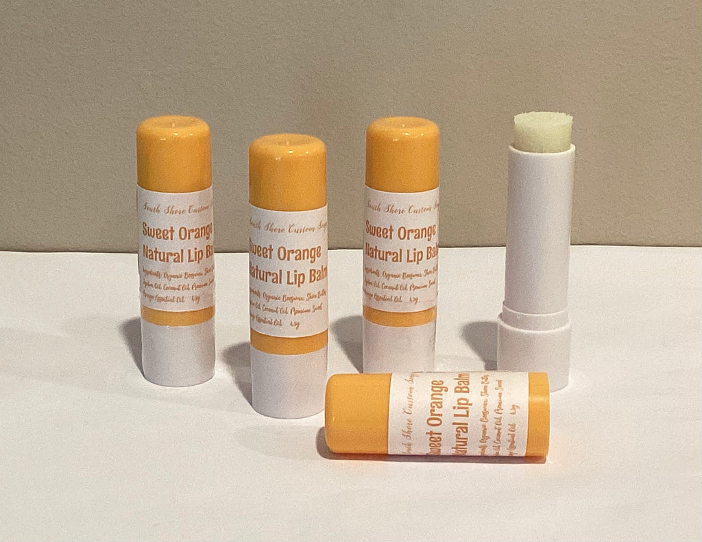Sweet Orange Natural Lip Balm