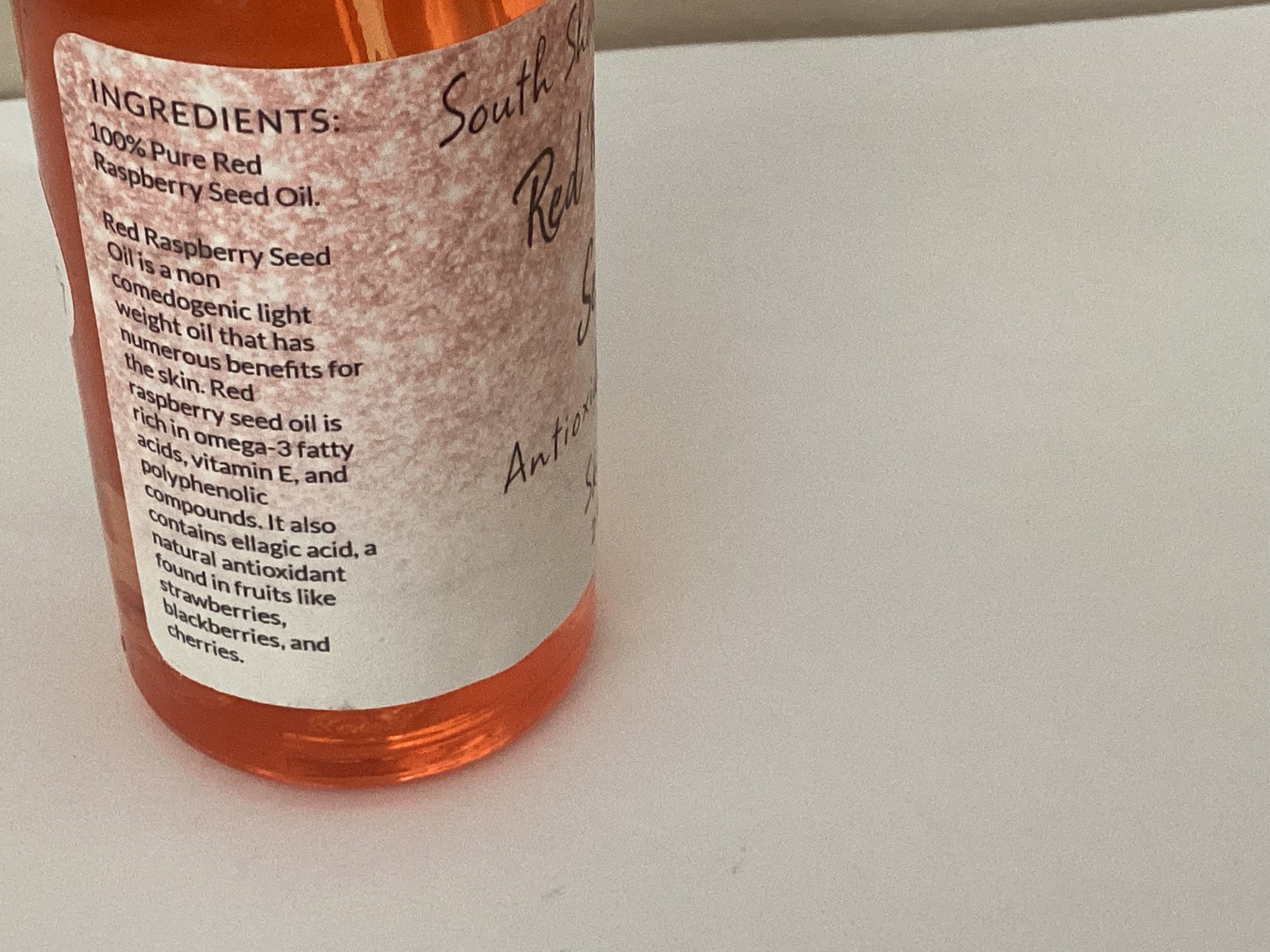 Red Raspberry Seed Oil Skin Serum