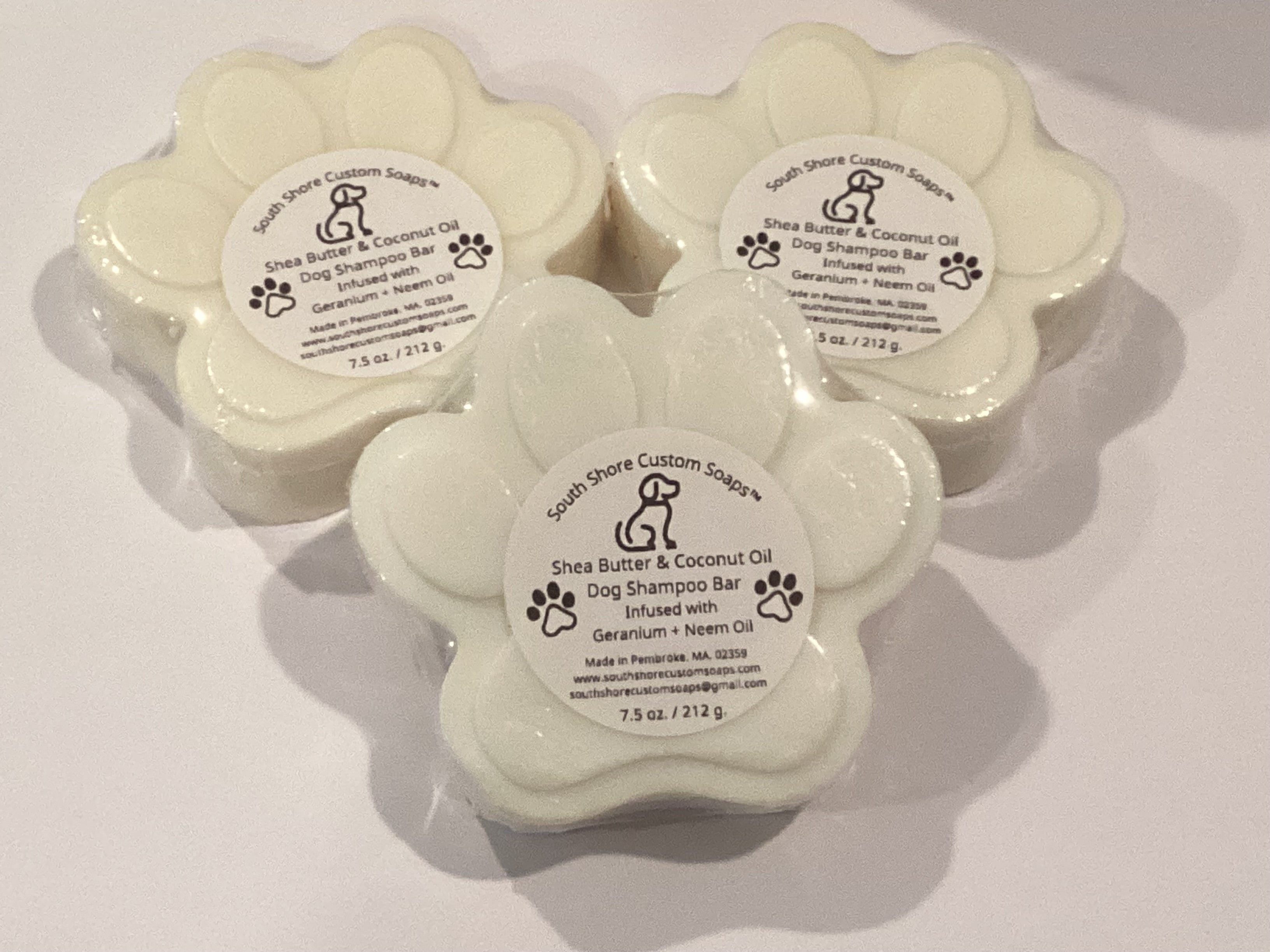 Shea Butter & Coconut Oil Dog Shampoo Bar