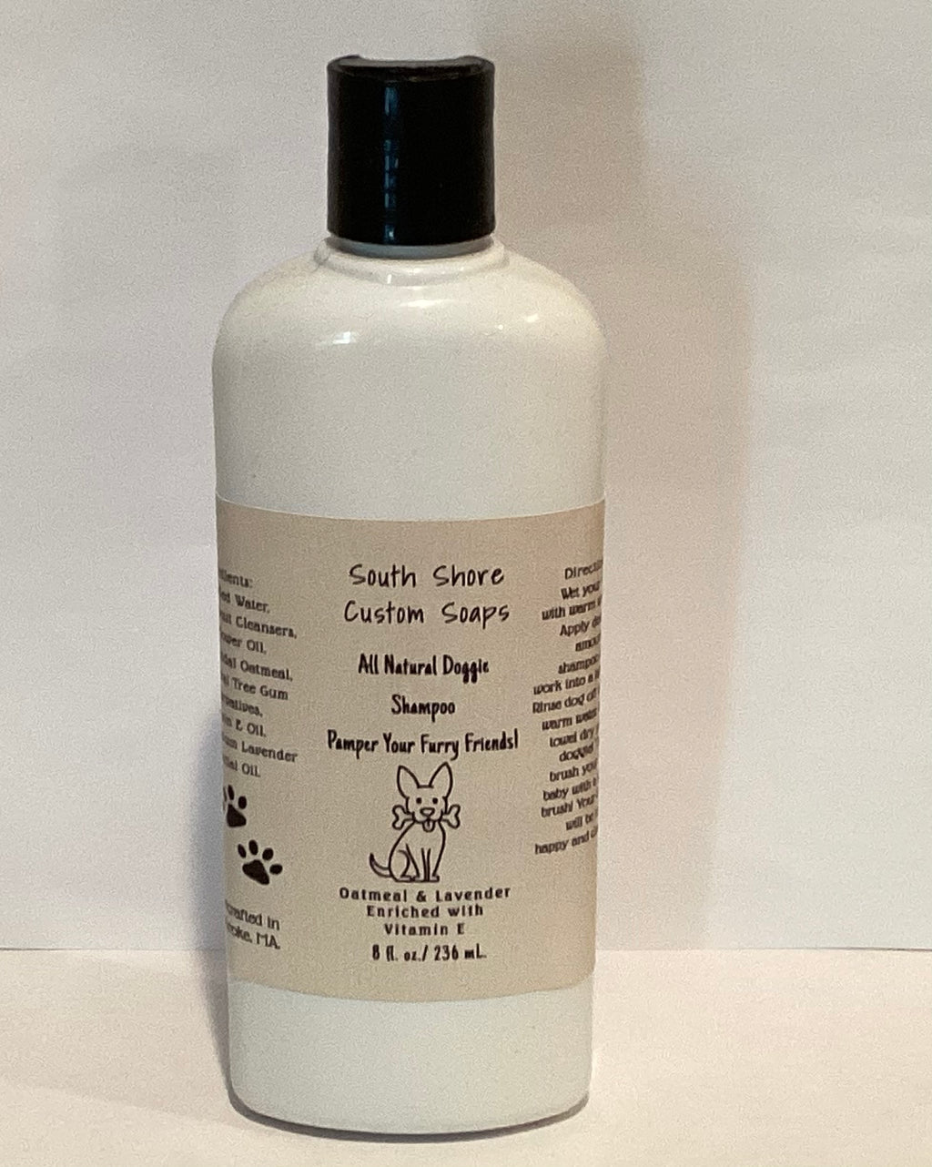 Oatmeal & Lavender All Natural Doggie Shampoo
