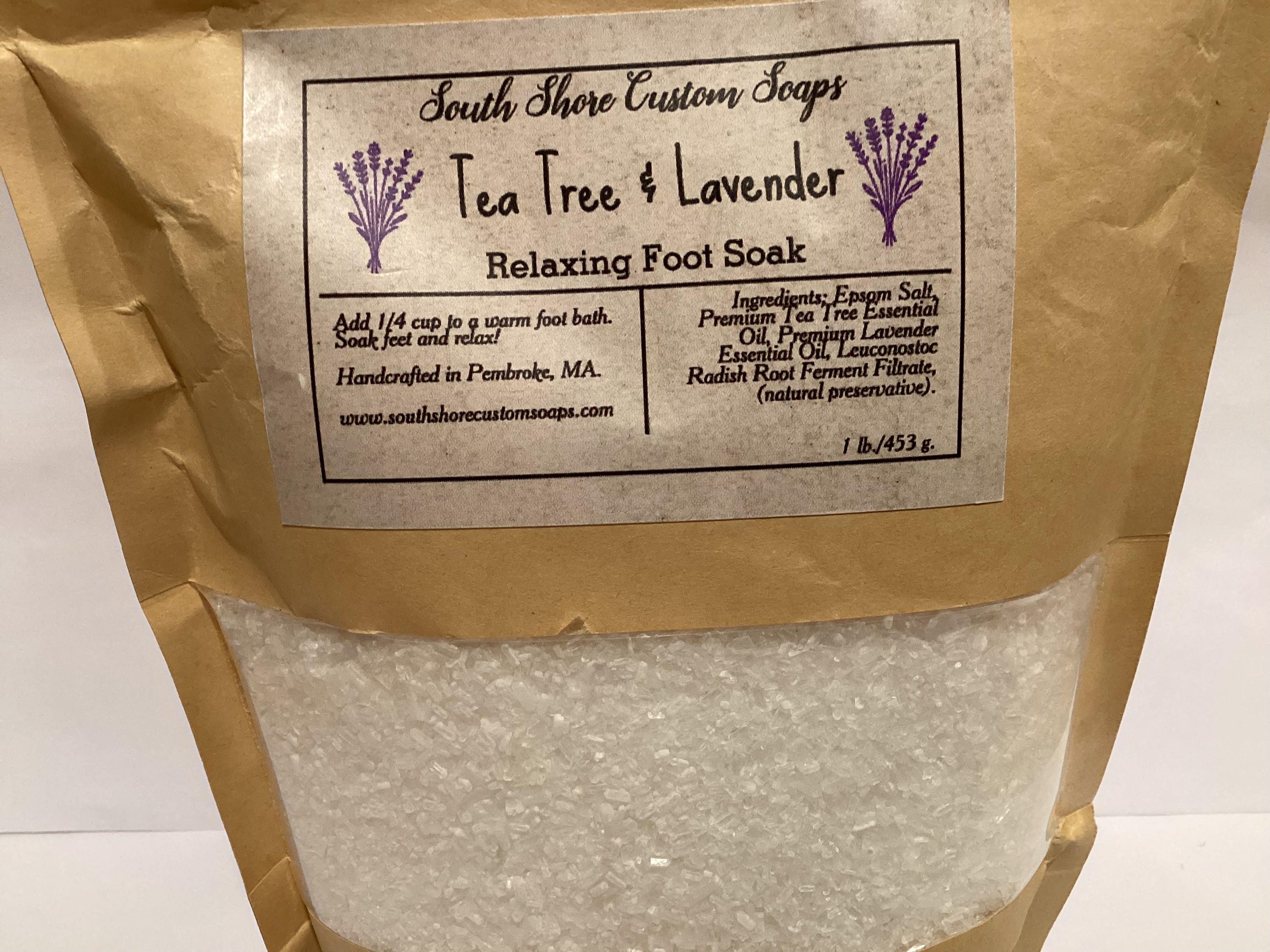 Tea Tree & Lavender Relaxing Foot Soak