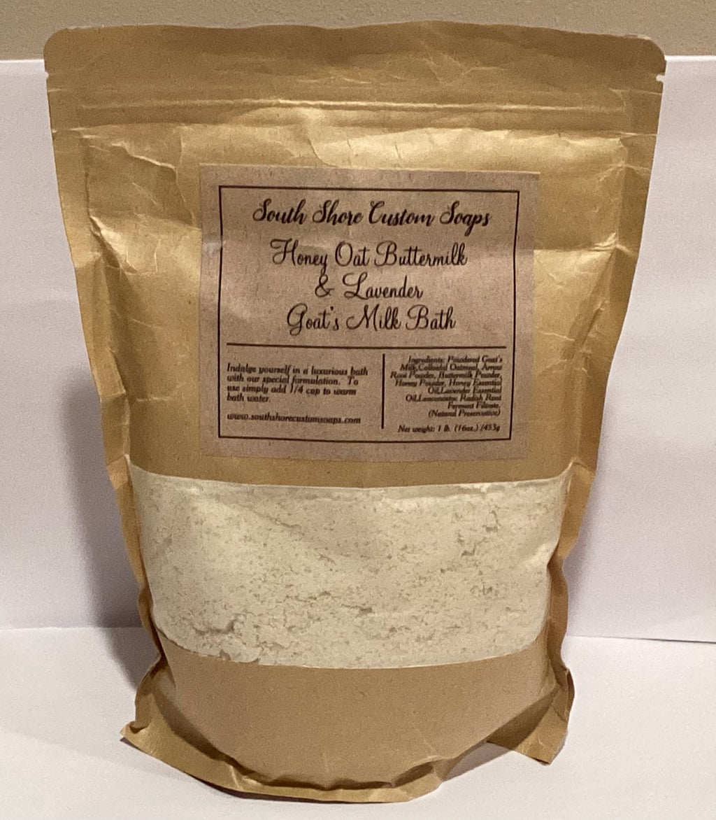 Honey Oat Buttermilk & Lavender Goat’s Milk Bath