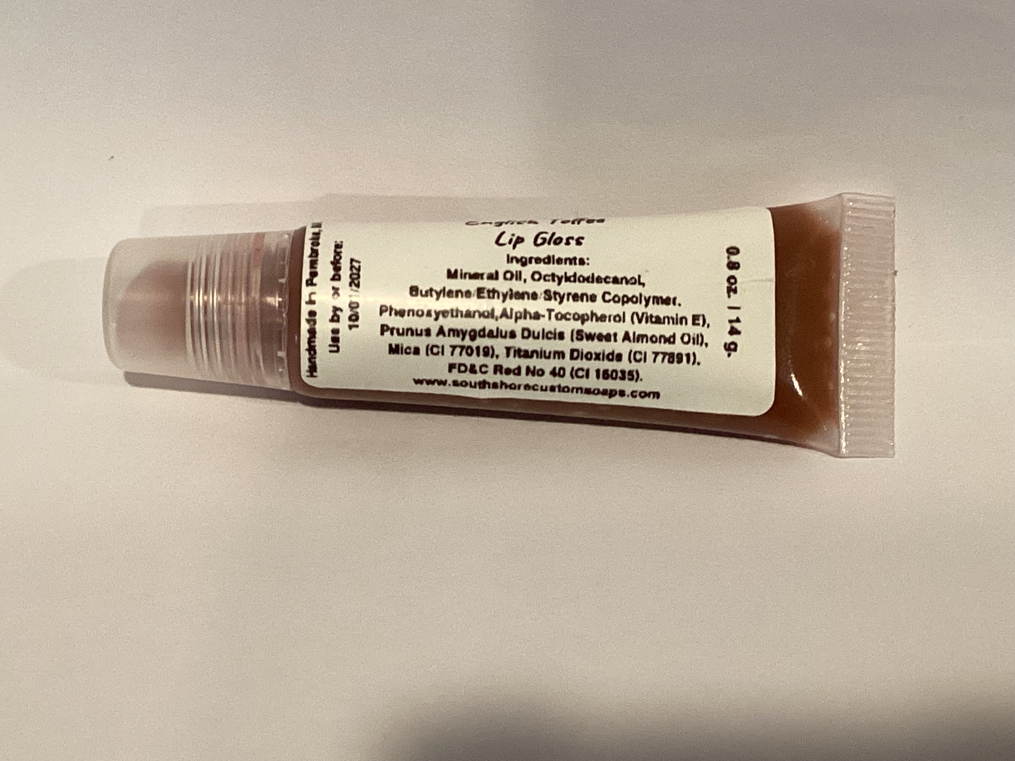 English Toffee Tinted Lip Gloss