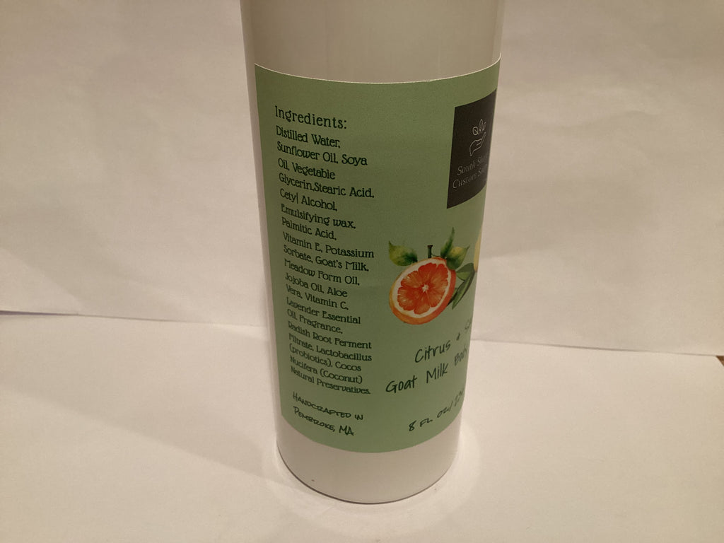 Citrus & Sage Goat Milk Body Lotion