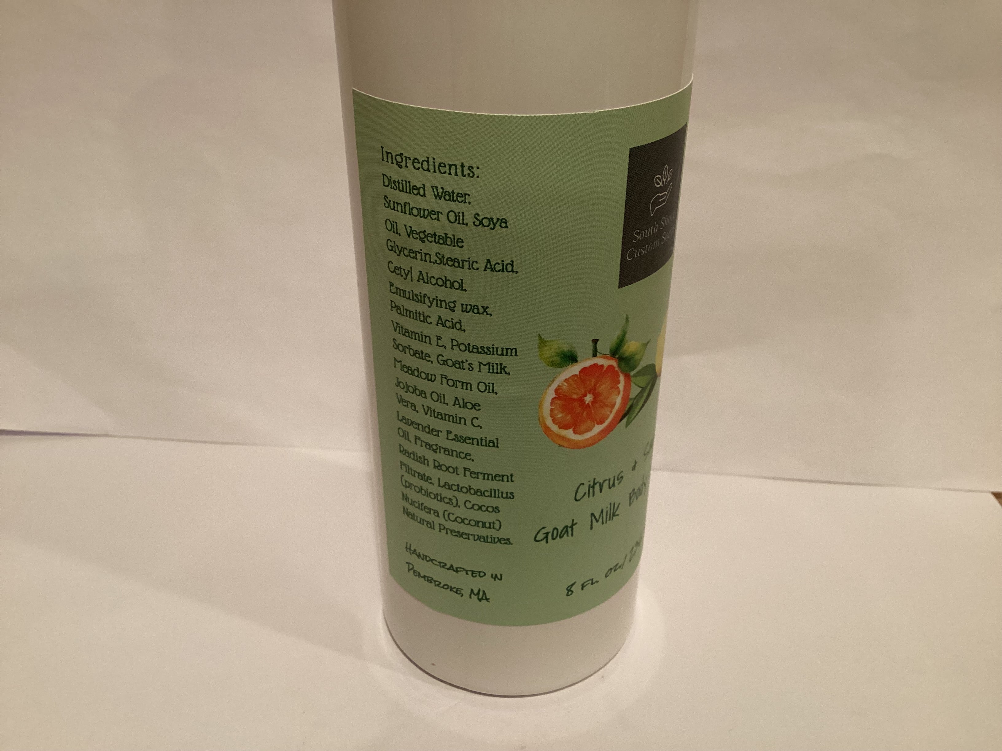 Citrus & Sage Goat Milk Body Lotion