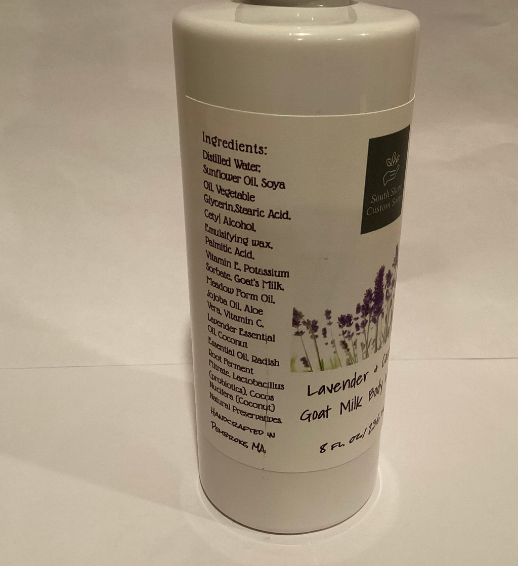 Lavender & Coconut Goat Milk Body Lotion