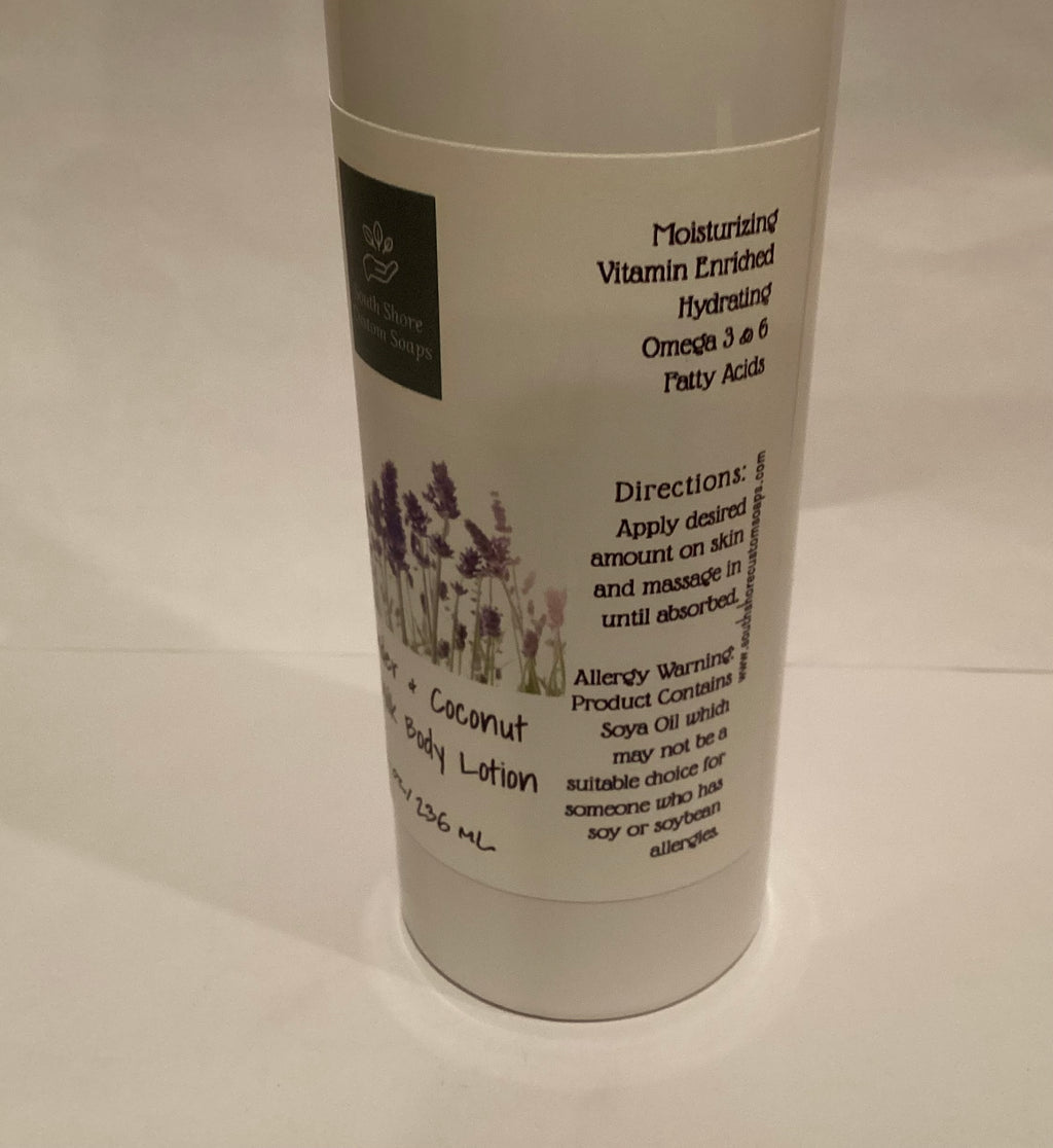 Lavender & Coconut Goat Milk Body Lotion