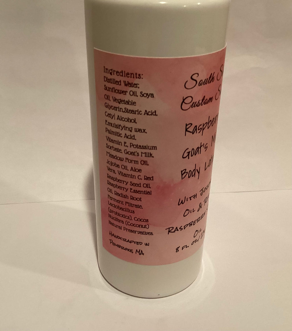 Raspberry Goat’s Milk Body Lotion