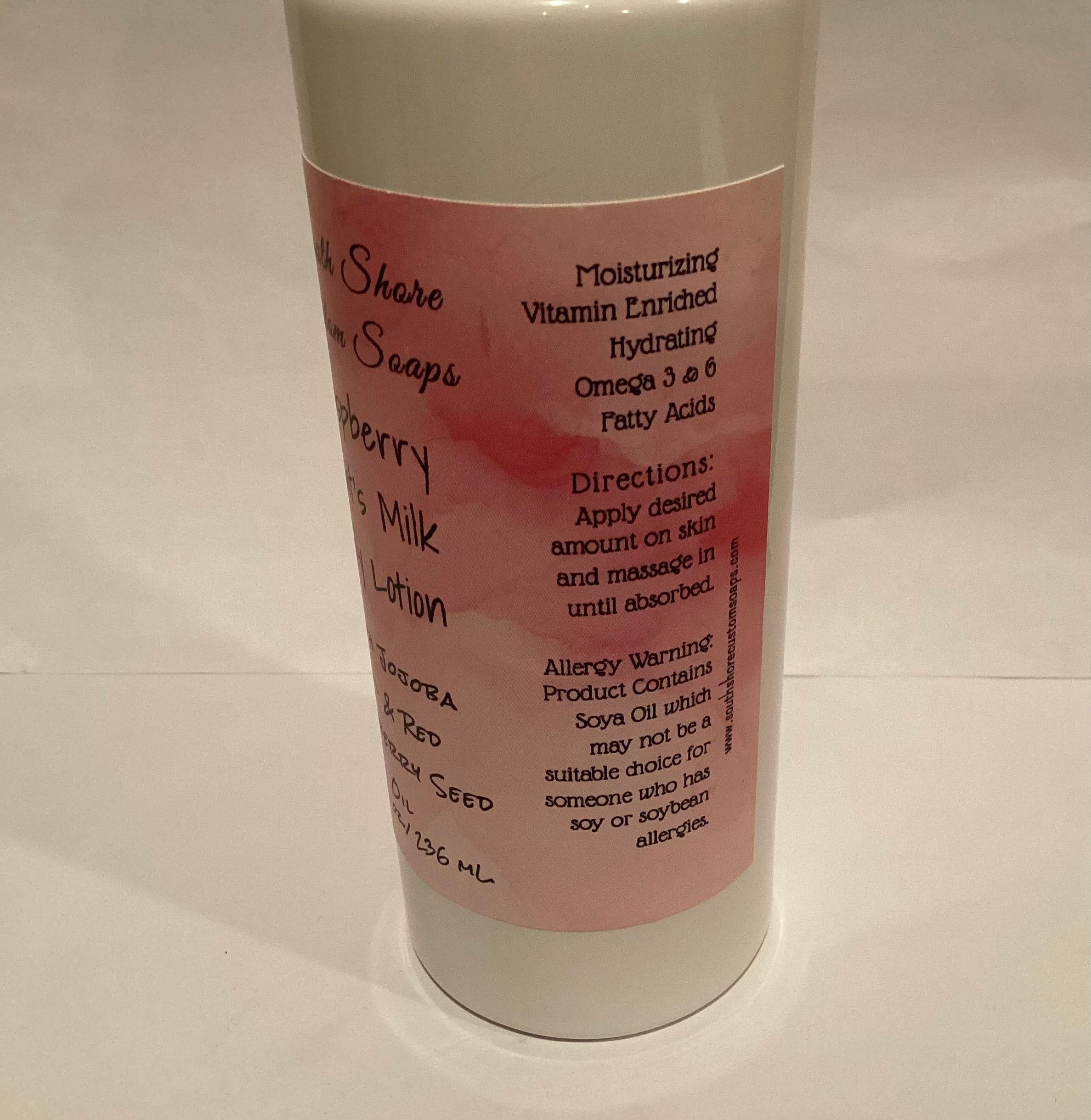 Raspberry Goat’s Milk Body Lotion