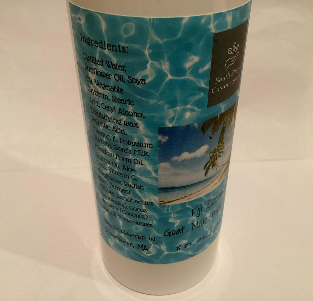 Fiji Coconut Goat Milk Body Lotion