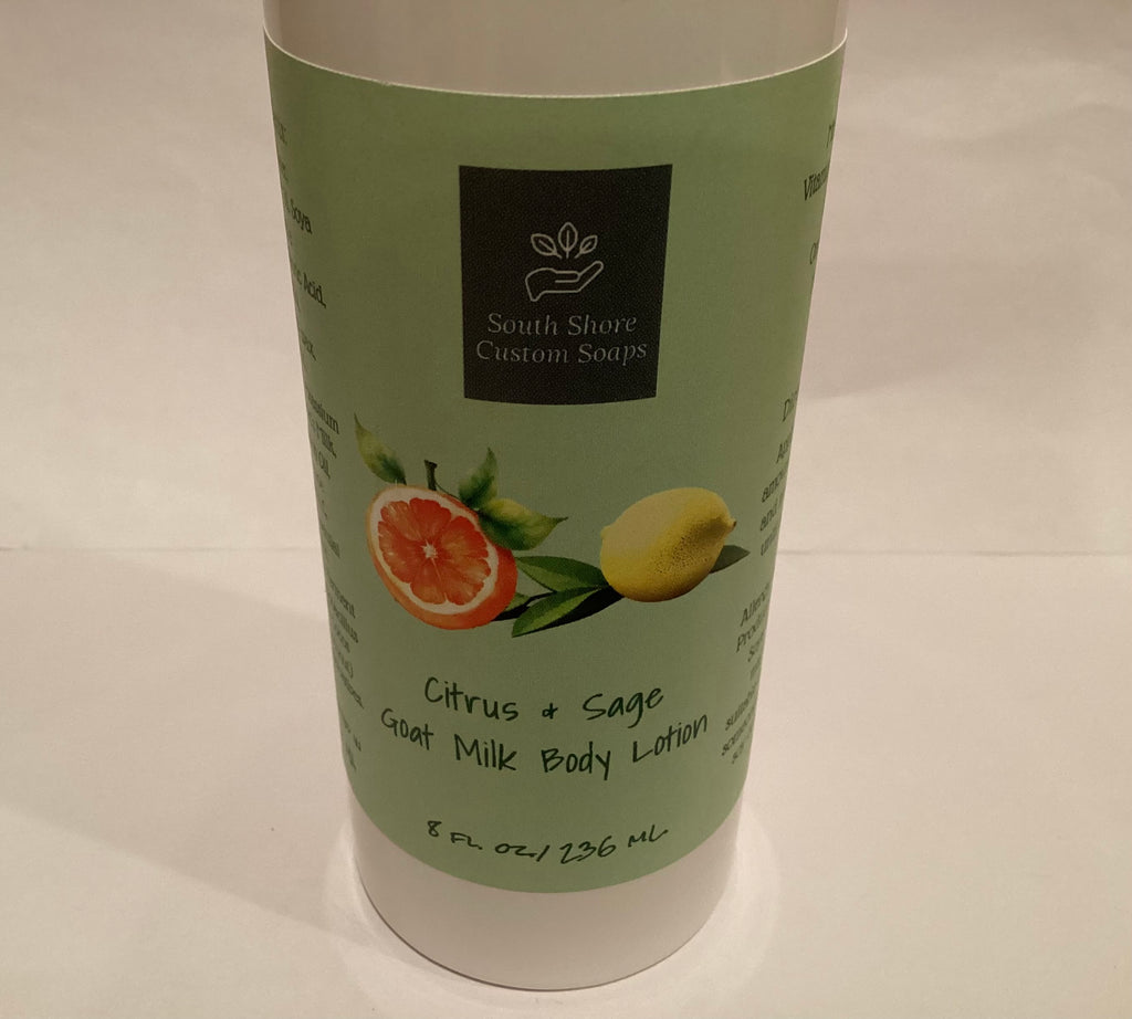 Citrus & Sage Goat Milk Body Lotion