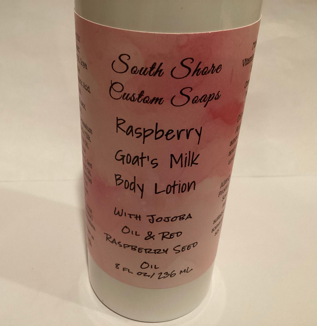 Raspberry Goat’s Milk Body Lotion