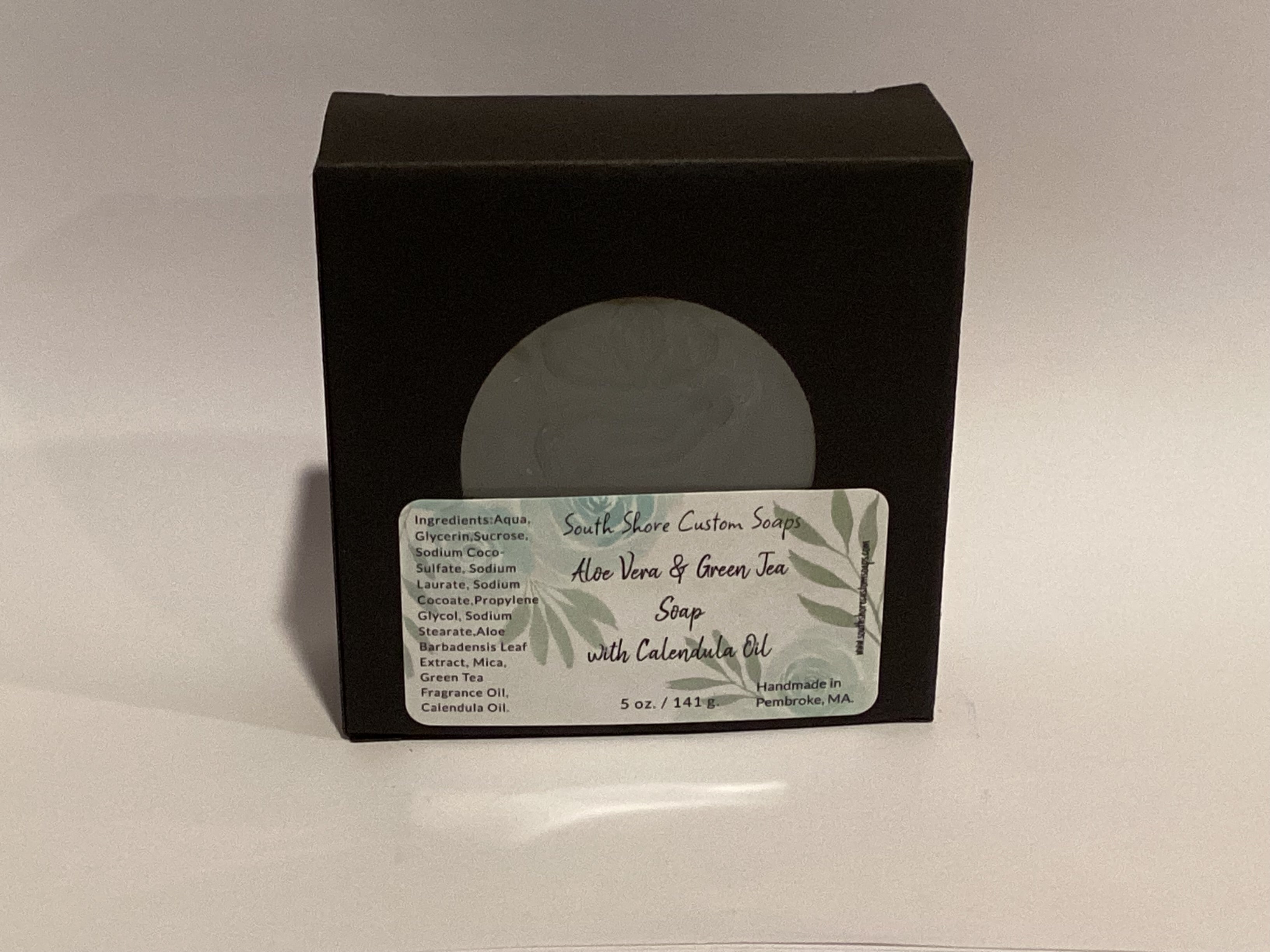 Aloe Vera & Green Tea Soap with Calendula Oil