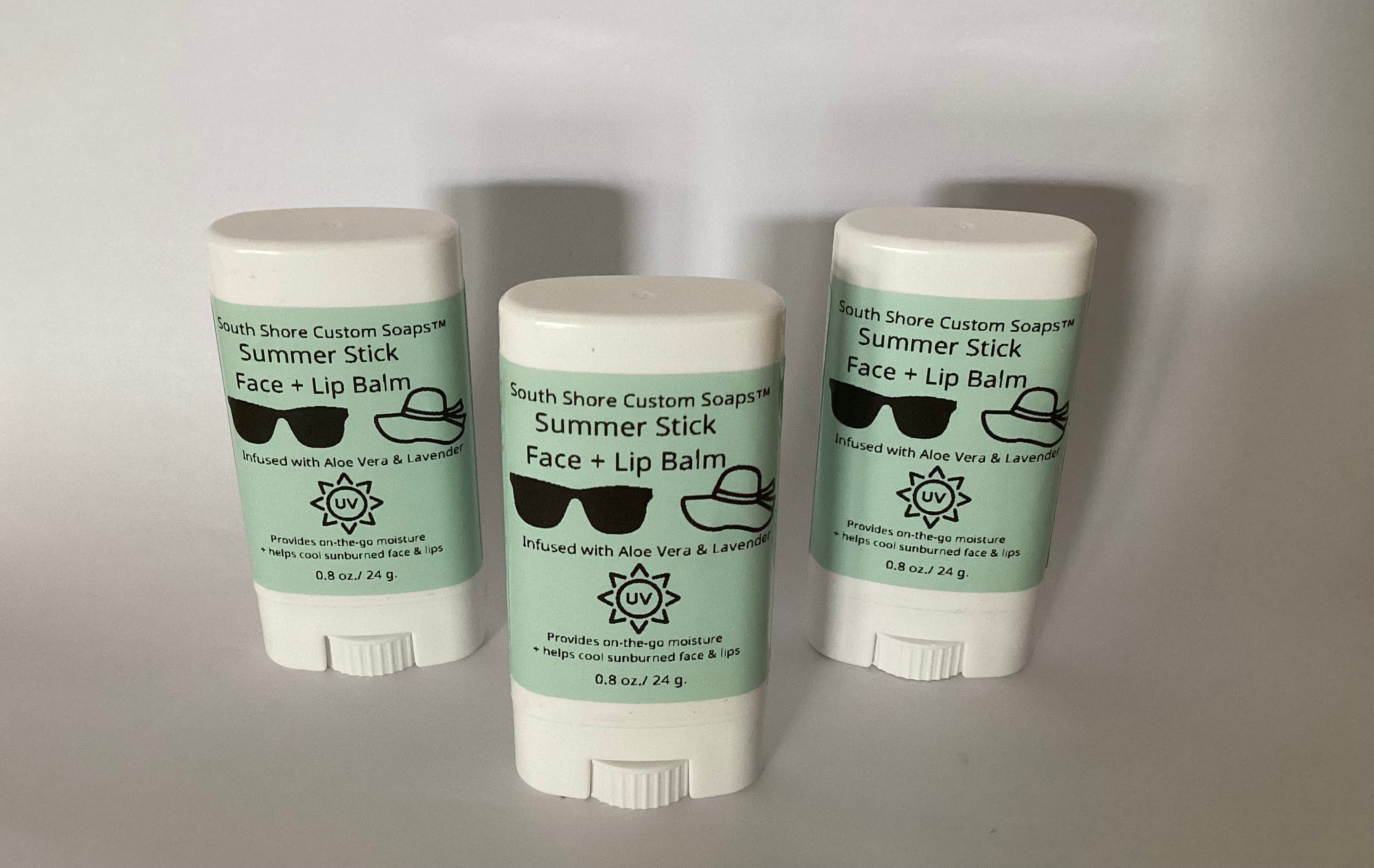 Summer Stick Face + Lip Balm