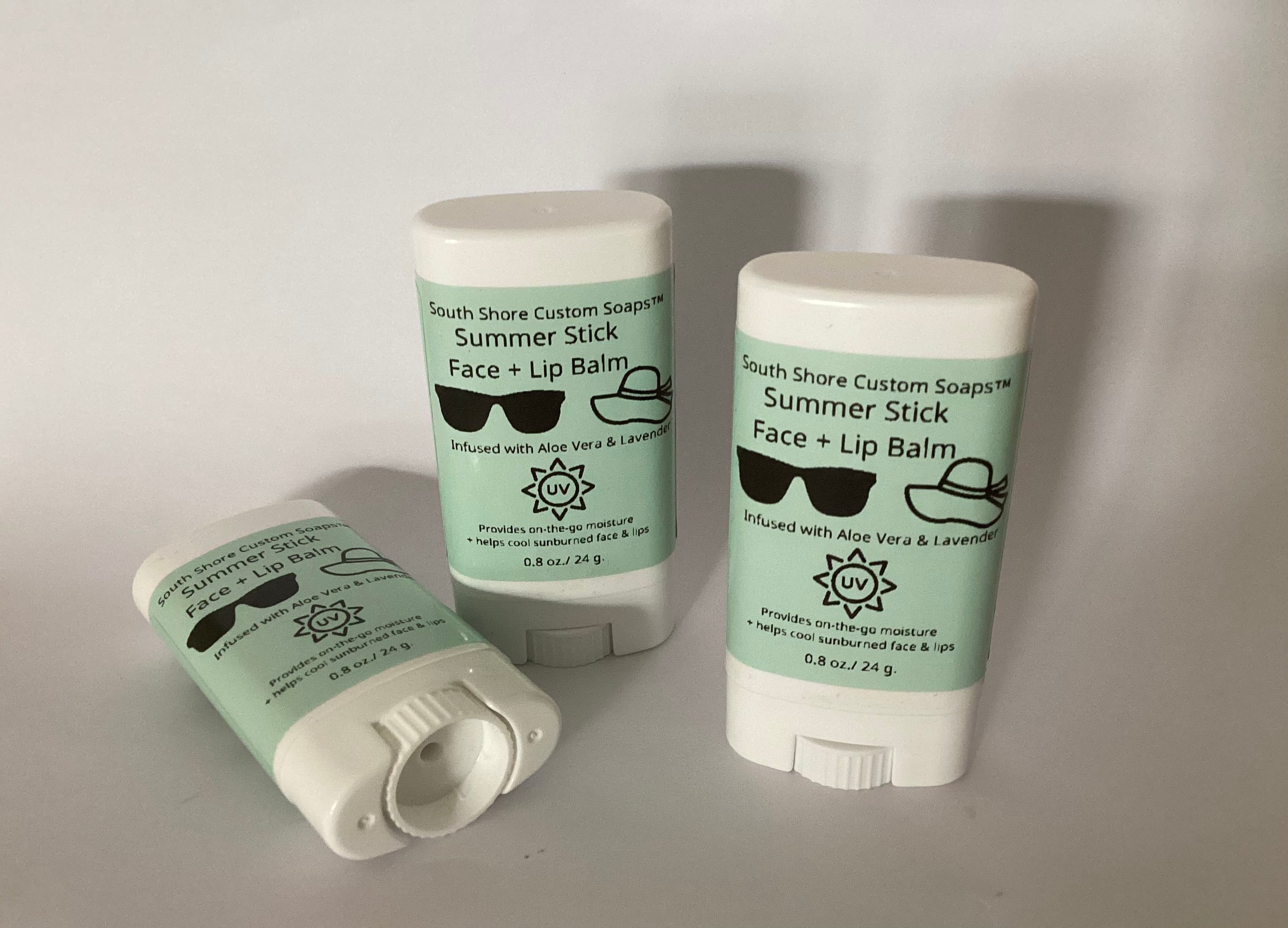 Summer Stick Face + Lip Balm