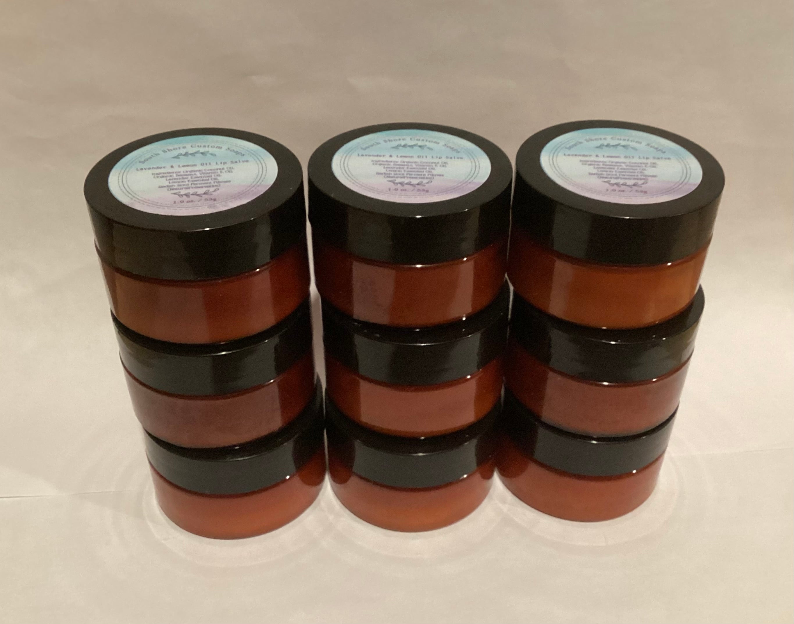 Lavender & Lemon Oil Lip Salve