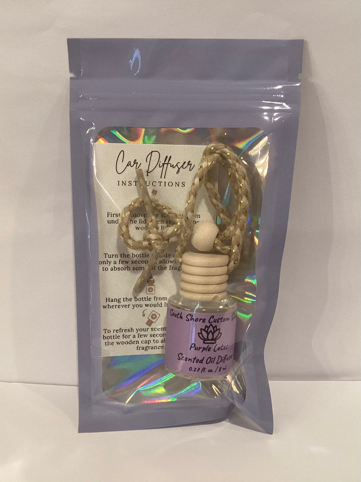The Pink Crab Scented Oil Car Diffuser- Choose from 6 Other Options