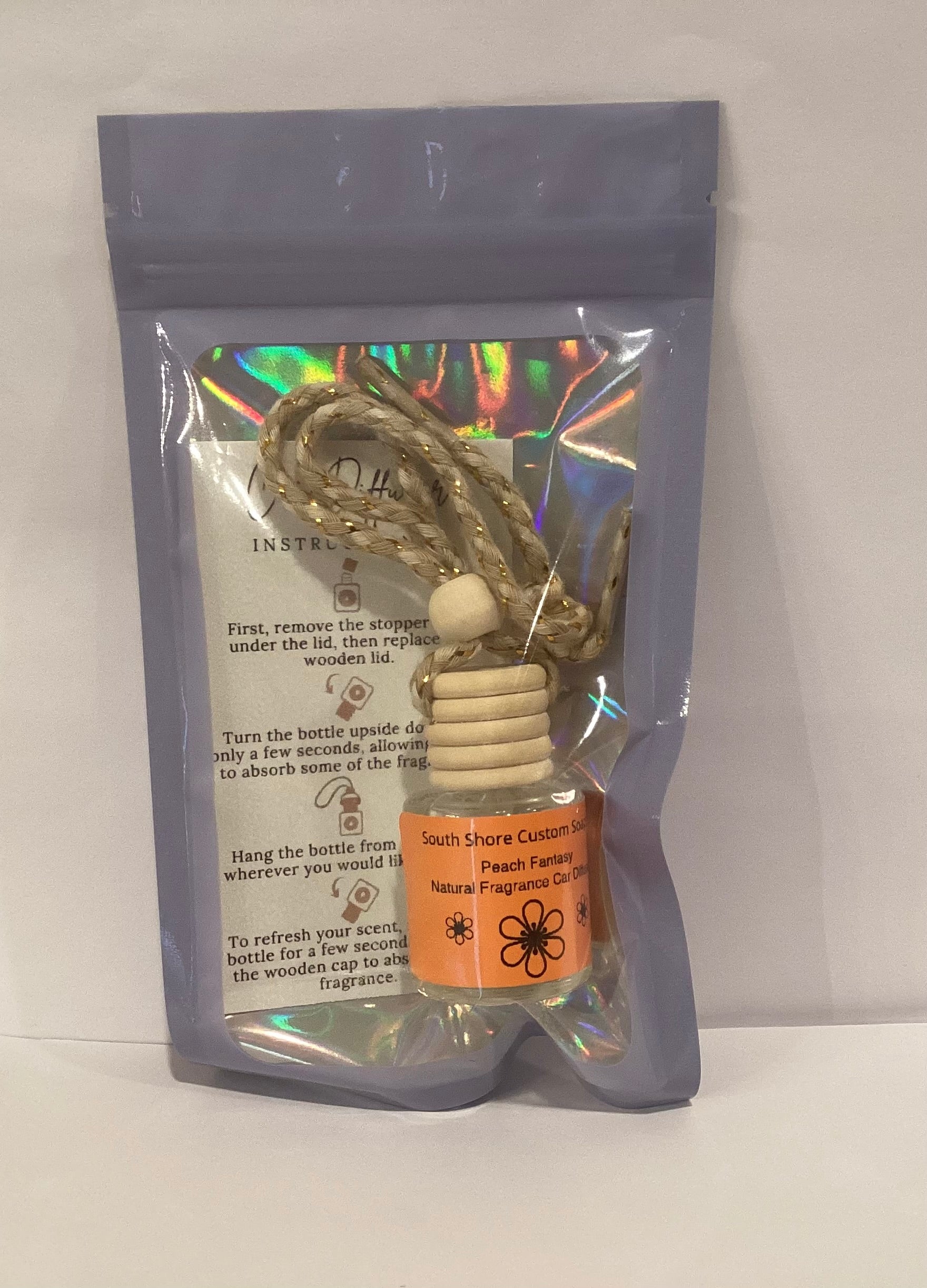 The Pink Crab Scented Oil Car Diffuser- Choose from 6 Other Options