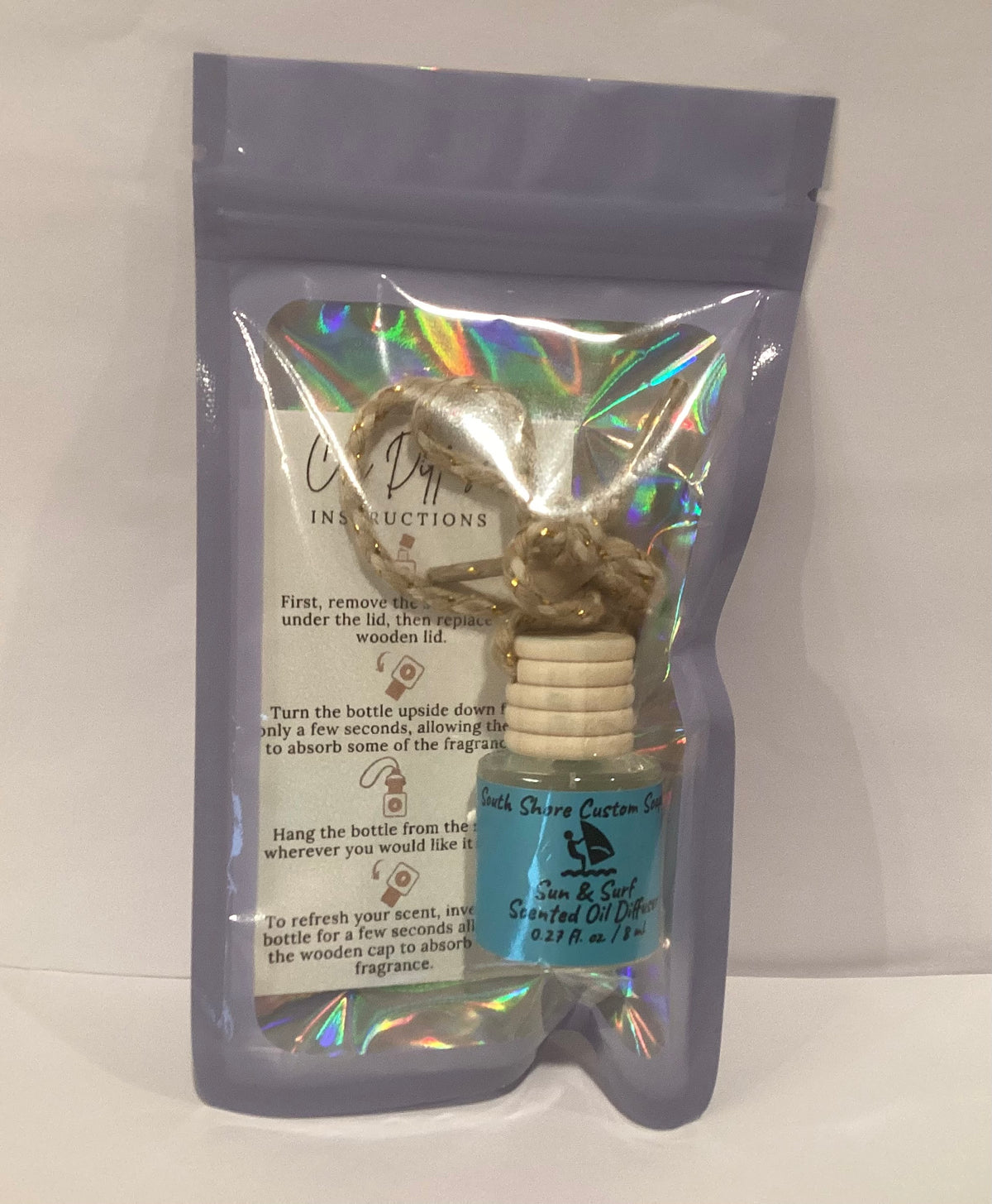 The Pink Crab Scented Oil Car Diffuser- Choose from 6 Other Options