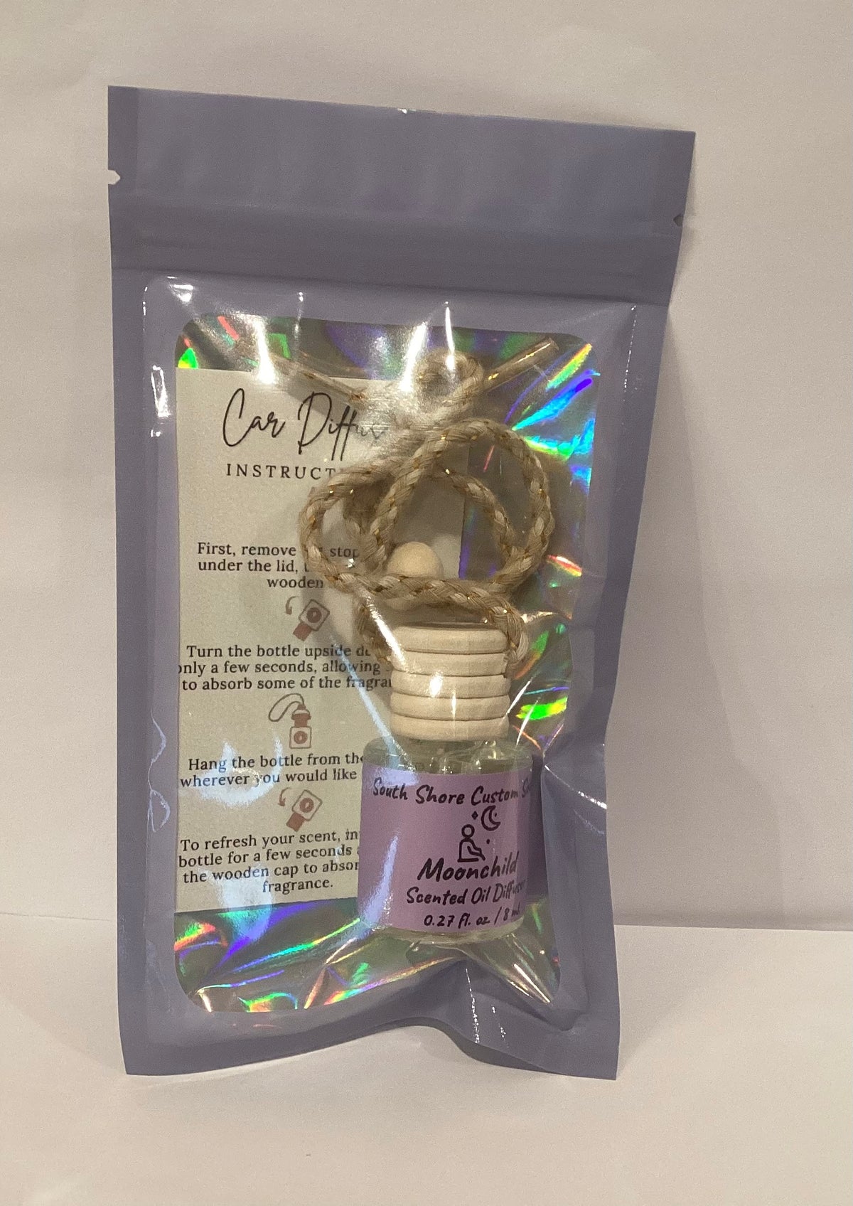 The Pink Crab Scented Oil Car Diffuser- Choose from 6 Other Options