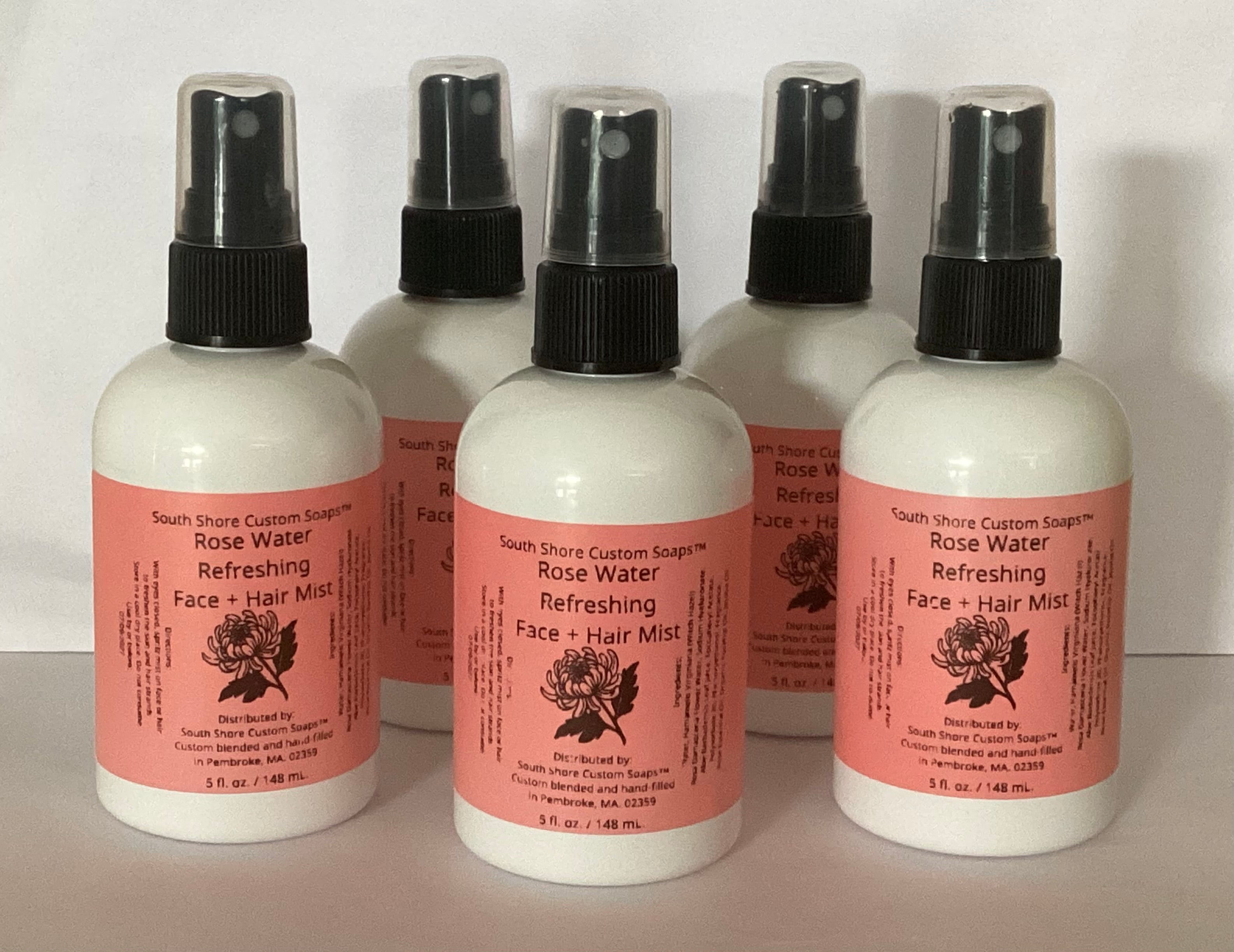 Rose Water Refreshing Face + Hair Mist