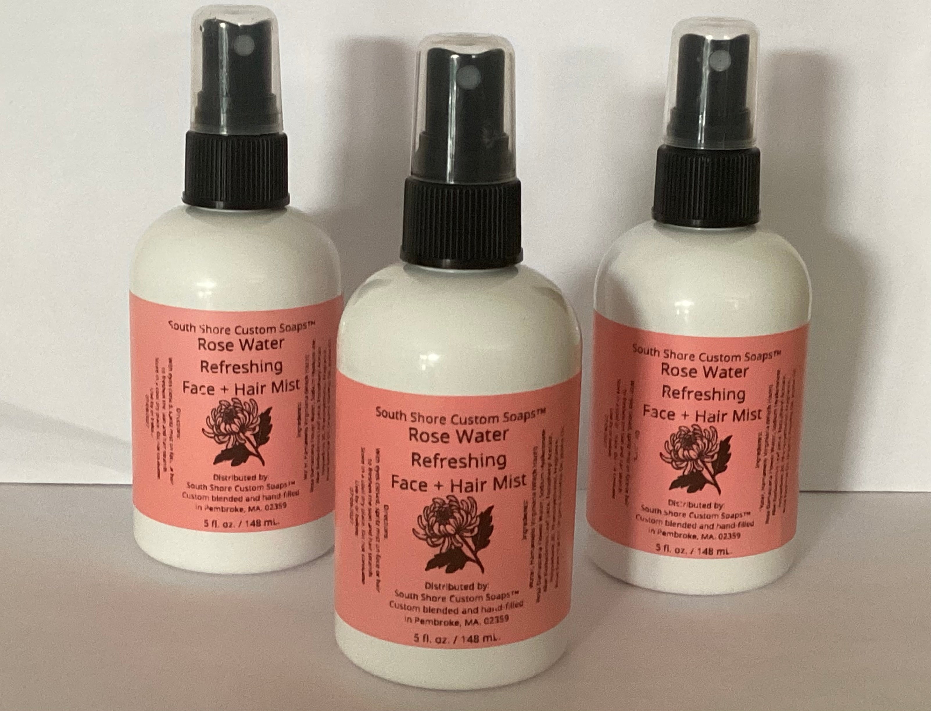 Rose Water Refreshing Face + Hair Mist
